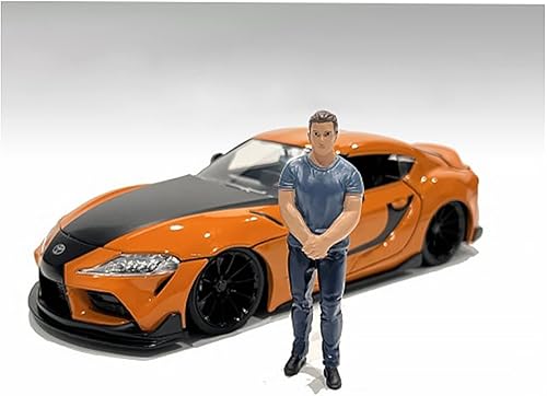 American Diorama Car Meet - Figura 4 de 3 pulgadas para modelos a escala 1/24
