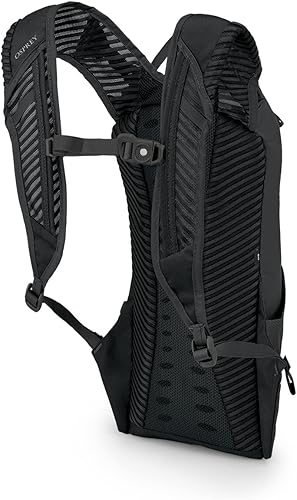 Miniatura 3 de Osprey Katari 3L Mochila de ciclismo para hombre con depósito hidráulico, color negro, talla única