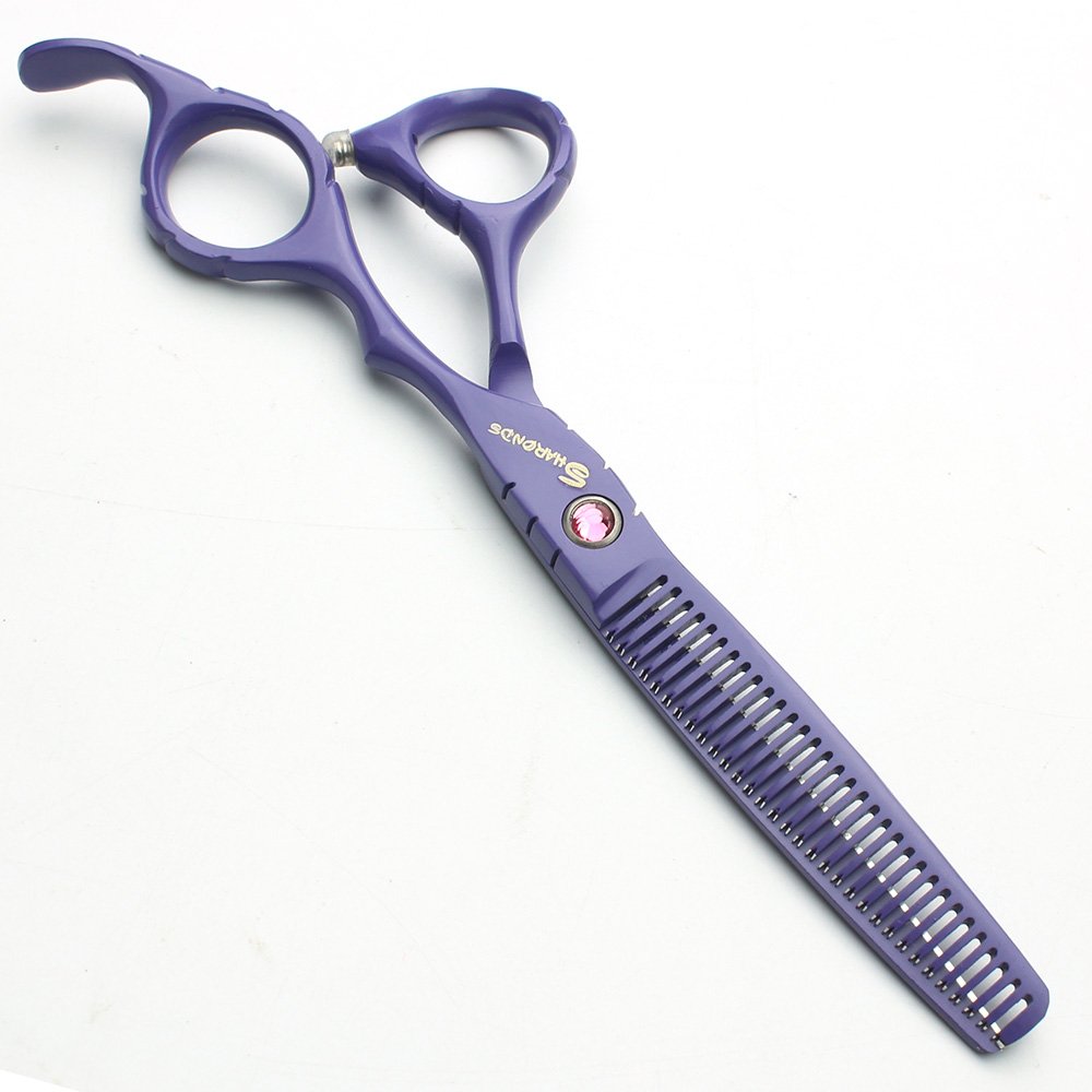Tijeras japonesas de peluquería de 15,24 cm, de alta dureza, dura 440 c, apto para peluquería profesional, corte de pelo escaso, juego de tijeras