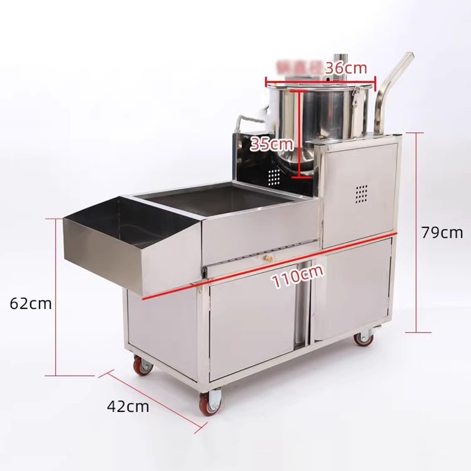 fabricante de palomitas de maíz Máquina de palomitas maíz comercial totalmente automática a gas nueva esférica para uso familiar