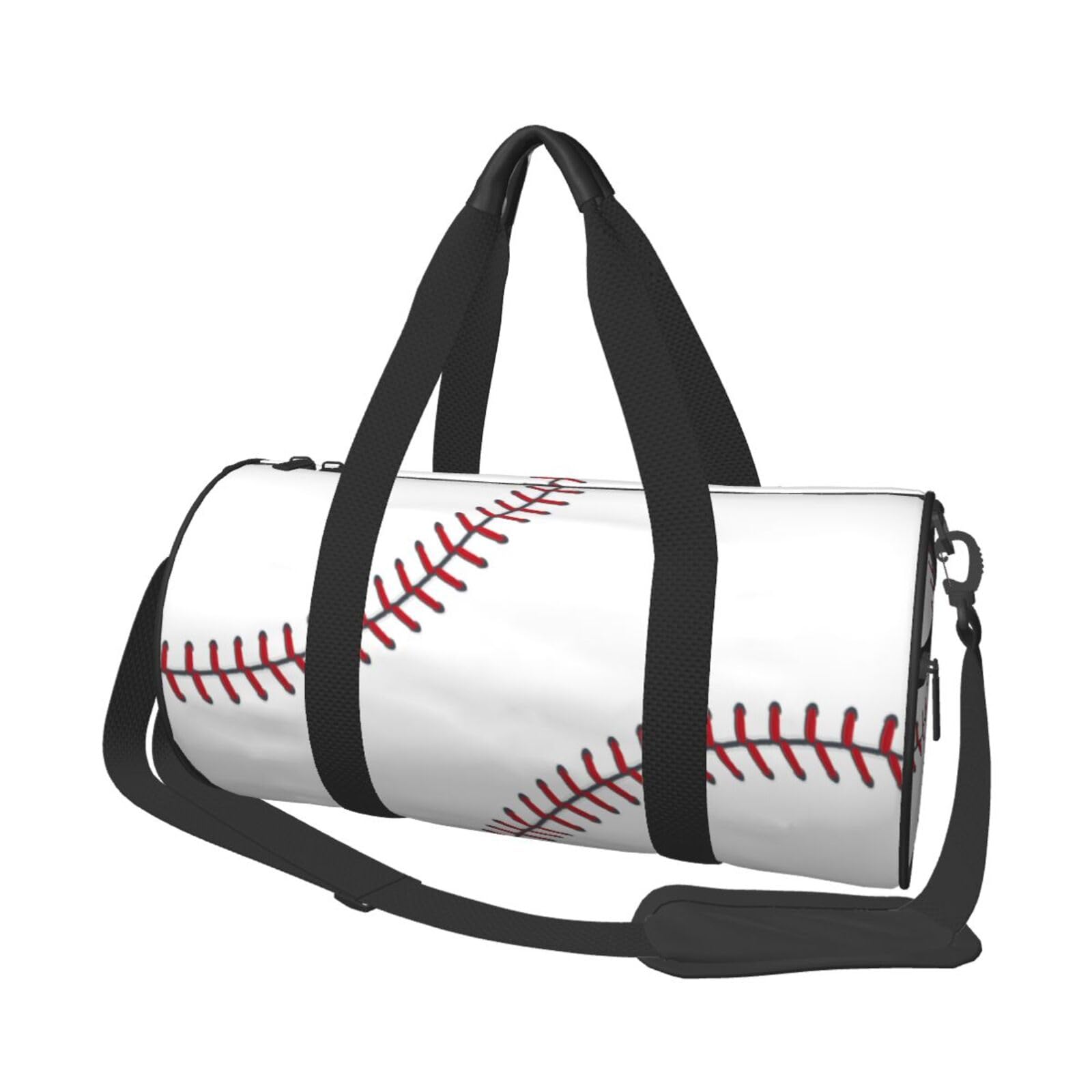 Baseball Funny Foldable Duffle Bag For Women - Workout Bag For Gym Men - Boy Gym Bag - Girls Small Weekender Duffel Bag - Packable Luggage Bag For