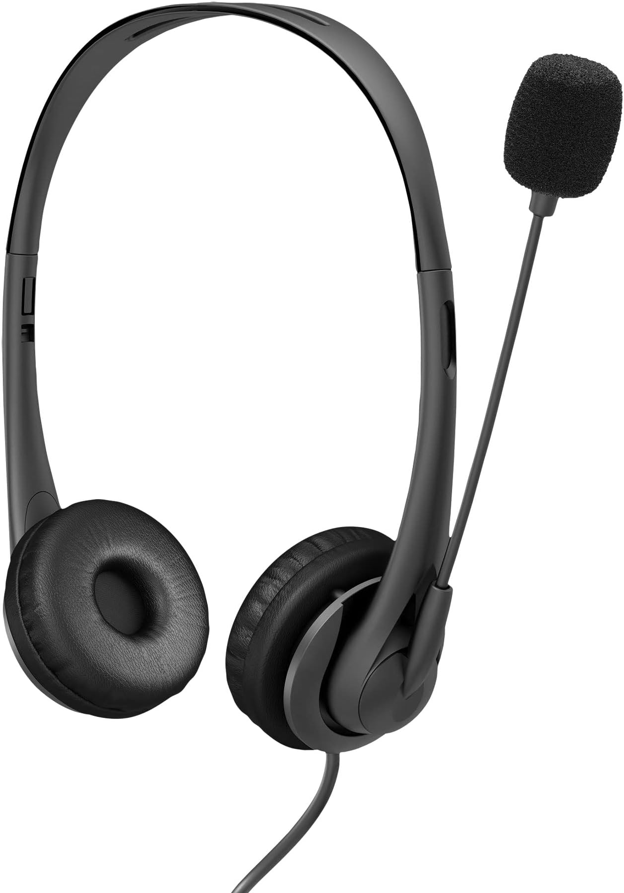 Hp Stereo 3.5Mm G2 Wired Over Ear Headphones with Vegan Leather Earcups