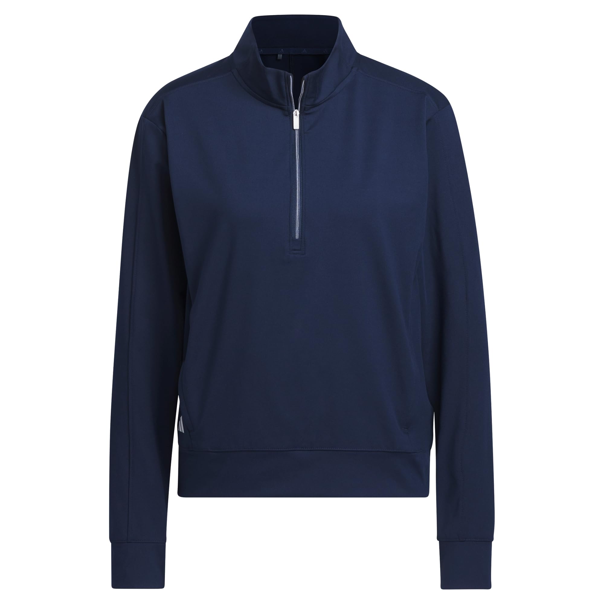 adidas Women's Womens ULTIMATE365 Quarter Zip Layer, Collegiate Navy, XL