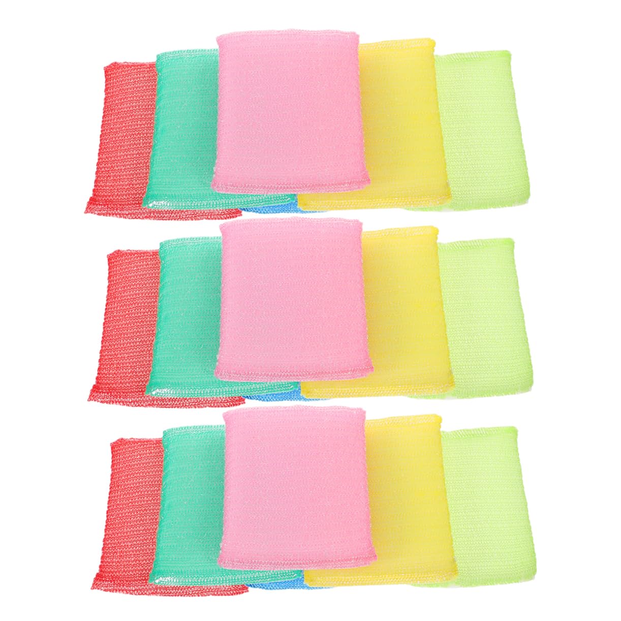 CIYODO Dish Scrubbers Soft Sponge Pads for Dishes Dishwashing Sponges Pack Non Scratch Scouring Pads