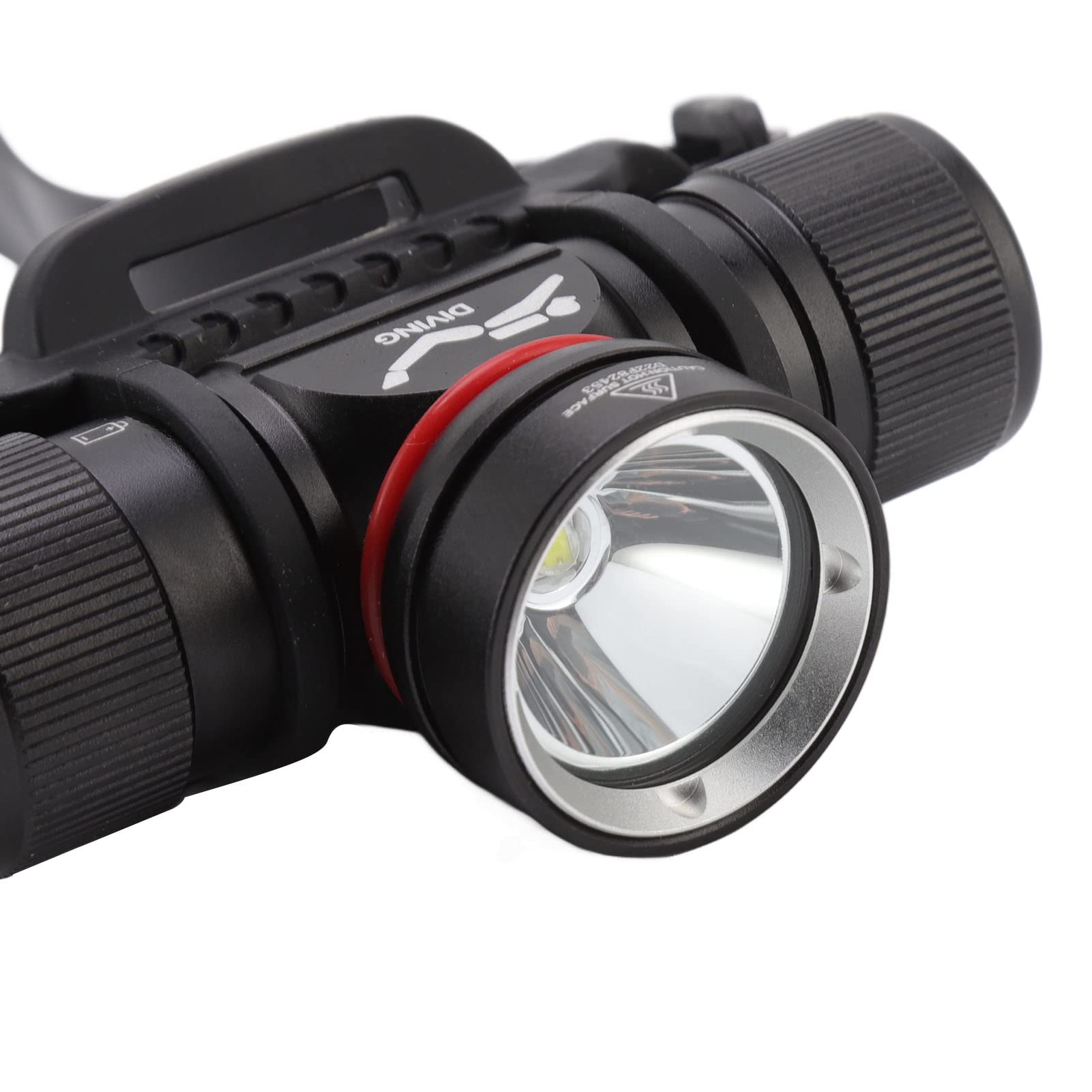 Diving Headlamp, 1000lm Bright LED, IPX68 Waterproof
