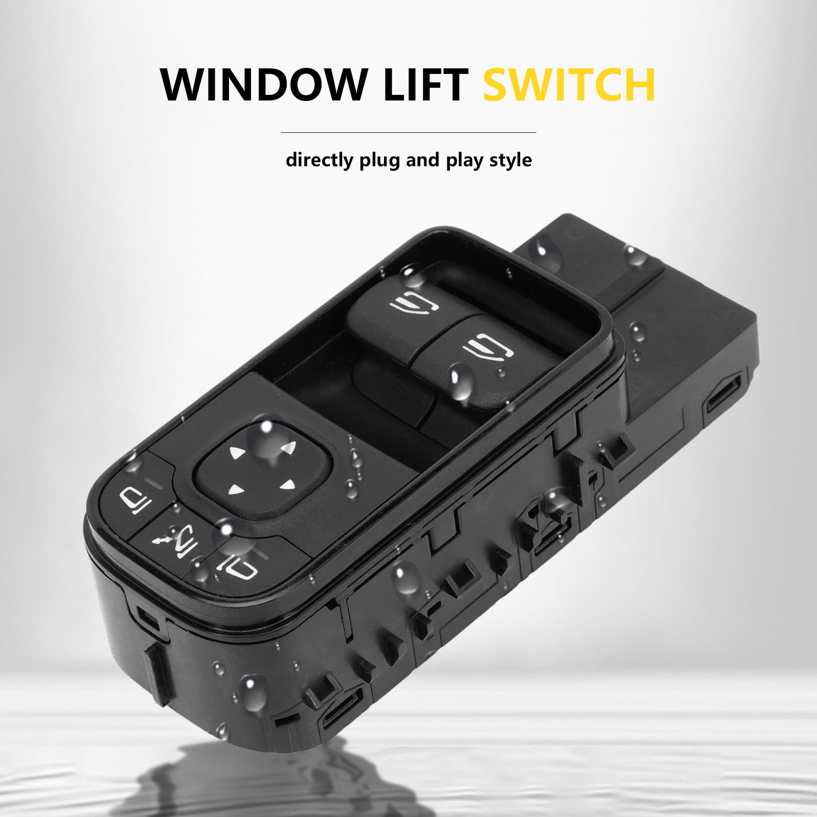 Fensterheber Schalter Für Sprinter 3500XD 2018-2021 A9079059002 | Fensterheberschalter;Elektrische Fensterheber Master Control Schalter Taste;Schalter für Fensterheber;