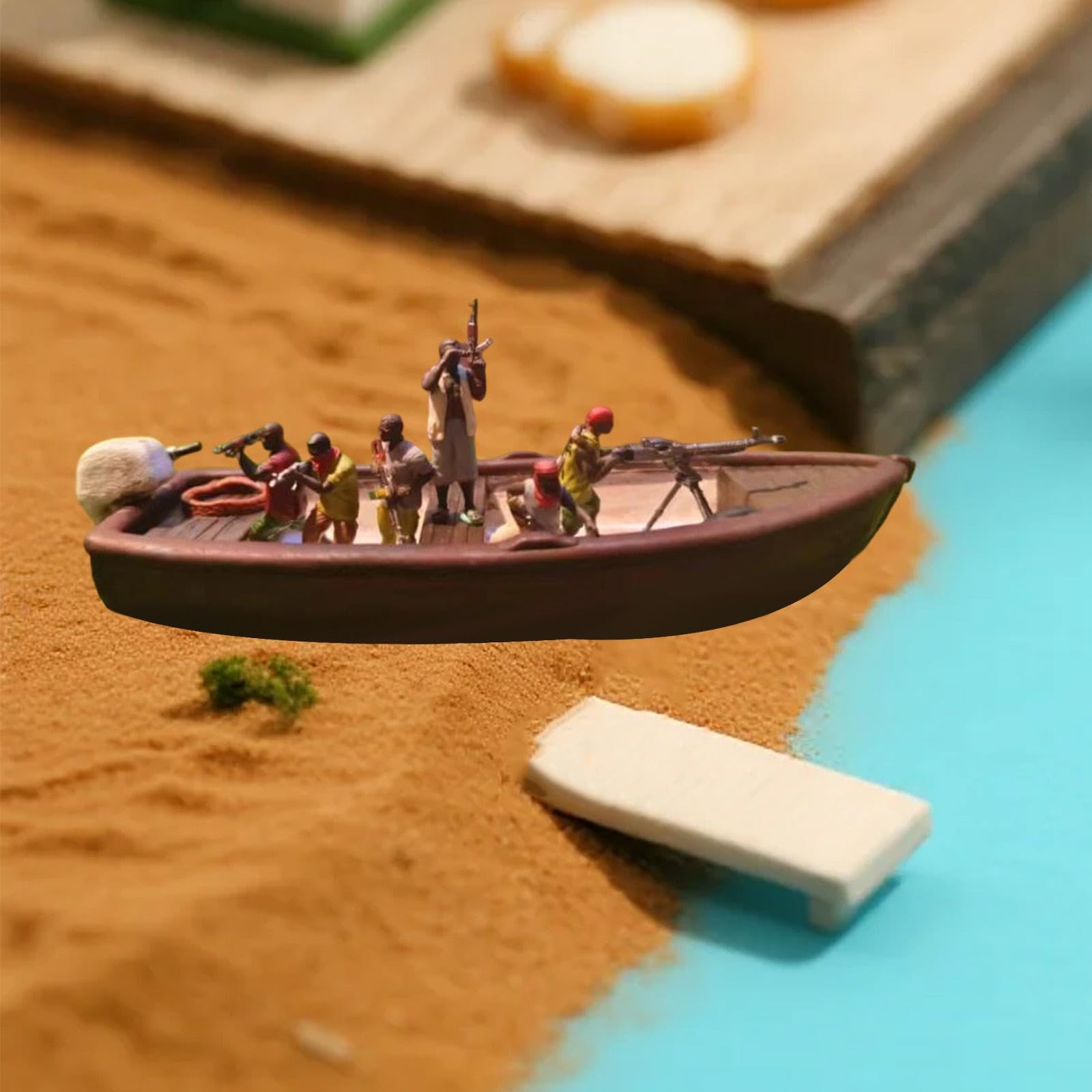 Set De Miniaturas 1/64 para Juegos De rol,con Barco