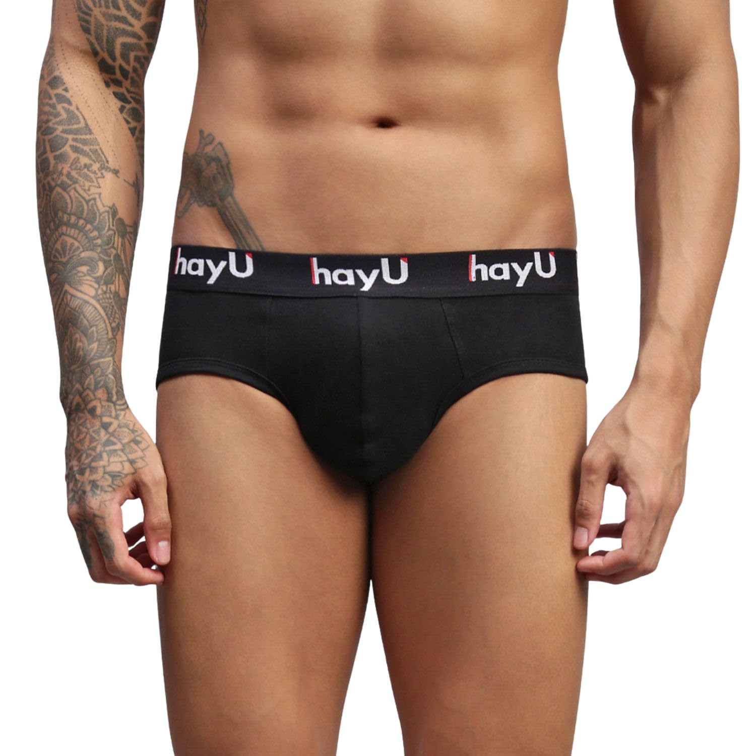 Phantom Black Men Super Combed Cotton Briefs-image-8