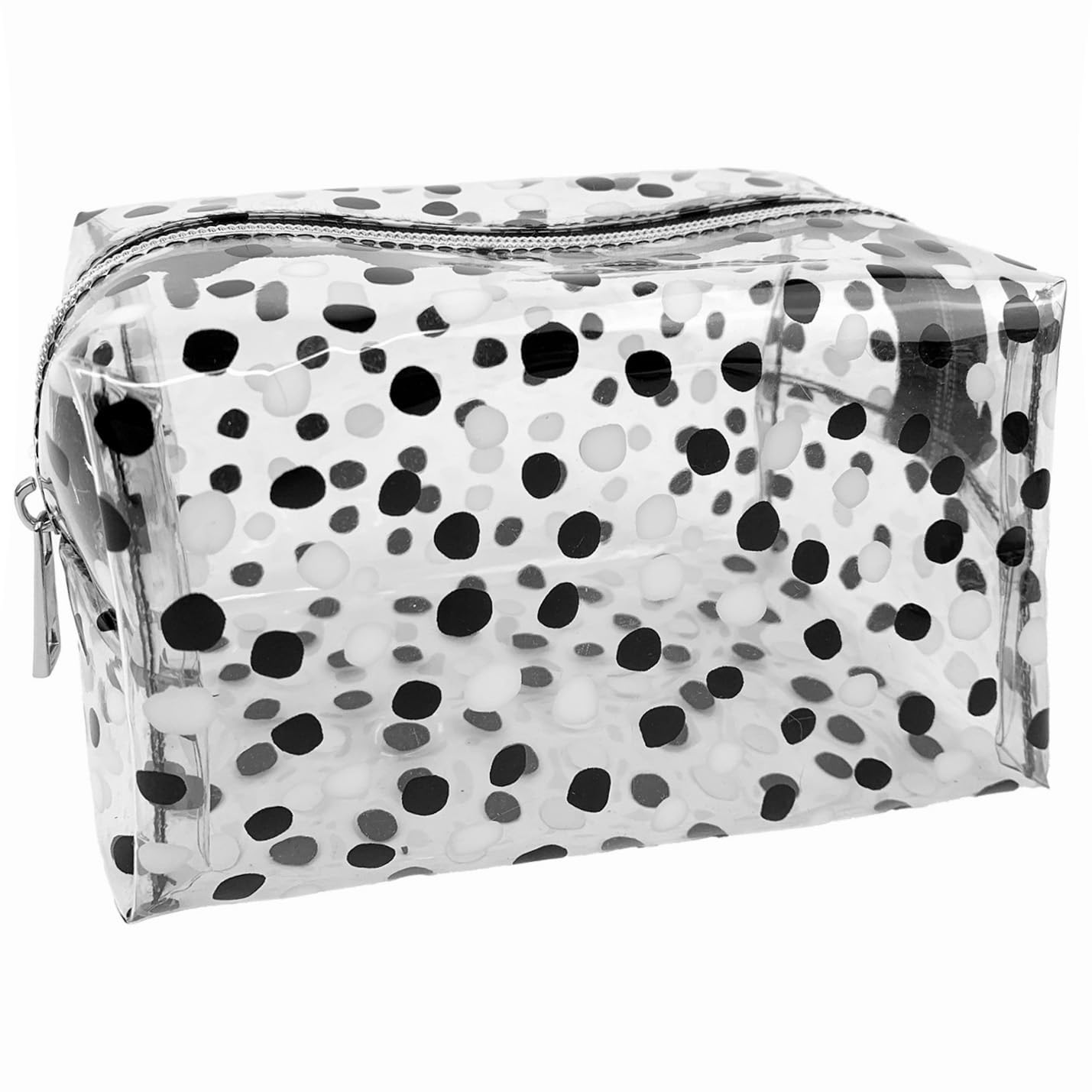 Fashion Stationery Big Pencil Case for Girls Kids Large Black and White Spots School Pencil Cases Large Big Capacity One Main Compartment Storage Case โ image 1