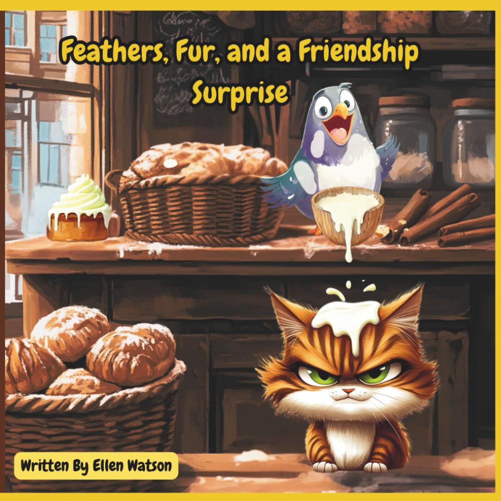 Feather, Fur, and a Friendship Surprise: A Funny and Heartwarming Children's Book About Unlikely Animal Friends, Teamwork, and Kindness.
