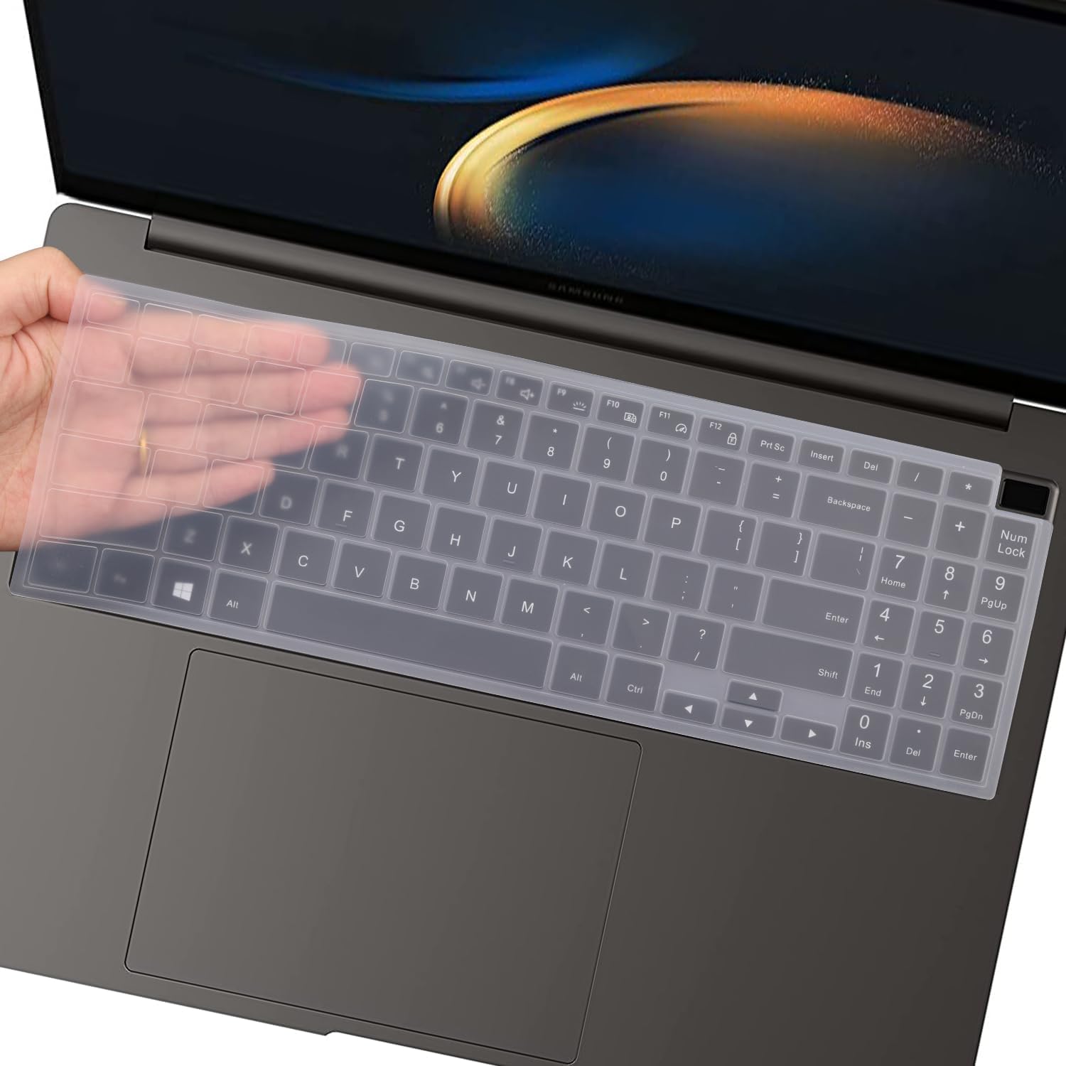 PaperFilm Keyboard Cover for Samsung Galaxy Book 4/3 Pro 360 16" NP964XFG NP960XFG, Samsung Galaxy Book 4/3 360 15.6" NP754XFG NP950XED NP950QDB, Galaxy Book 3 Ultra 16" Skin Cover Protector, Clear (B0DGY2T2KX) Amazon Price History, Amazon Price Tracker