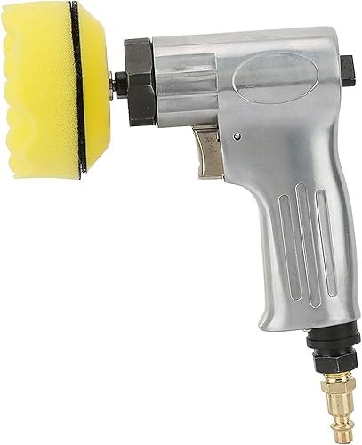 Miniatura 2 de Lijadora de aire orbital aleatoria de 3 pulgadas, amoladora neumática de aire de 2000 rpm, disco de pulido de la máquina pulidora neumática para