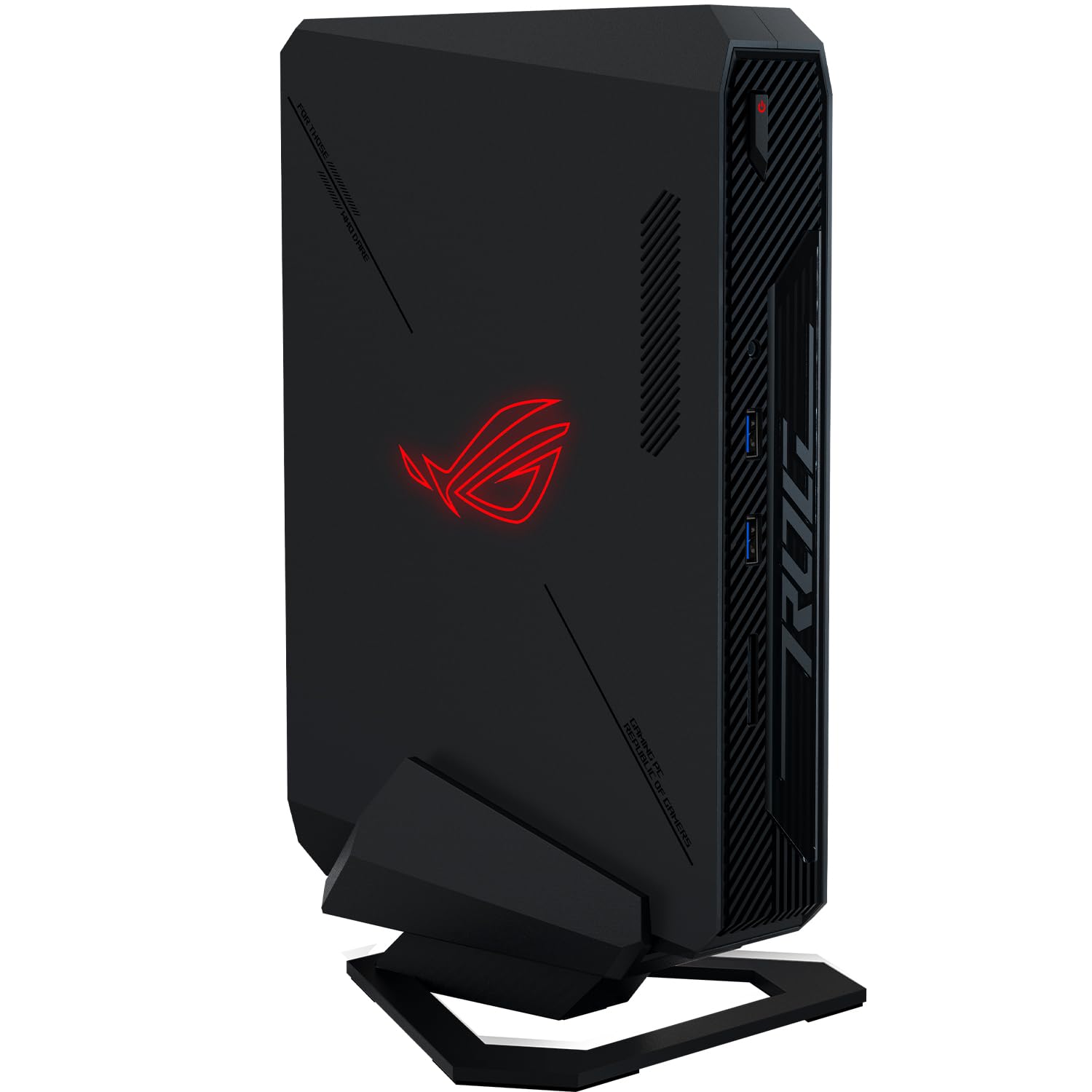 Asus ROG NUC Gaming Mini PC (SFF 2.5L Chassis, HDMI, 2xDisplayPort, WiFi 6e 2.5GB Lan BT, 6xUSB, Kensington Lock, SD Slot, Intel Core Ultra 9, NVIDIA RTX 4070, 32GB DDR5, 1TB SSD, Supports Quad 4k)