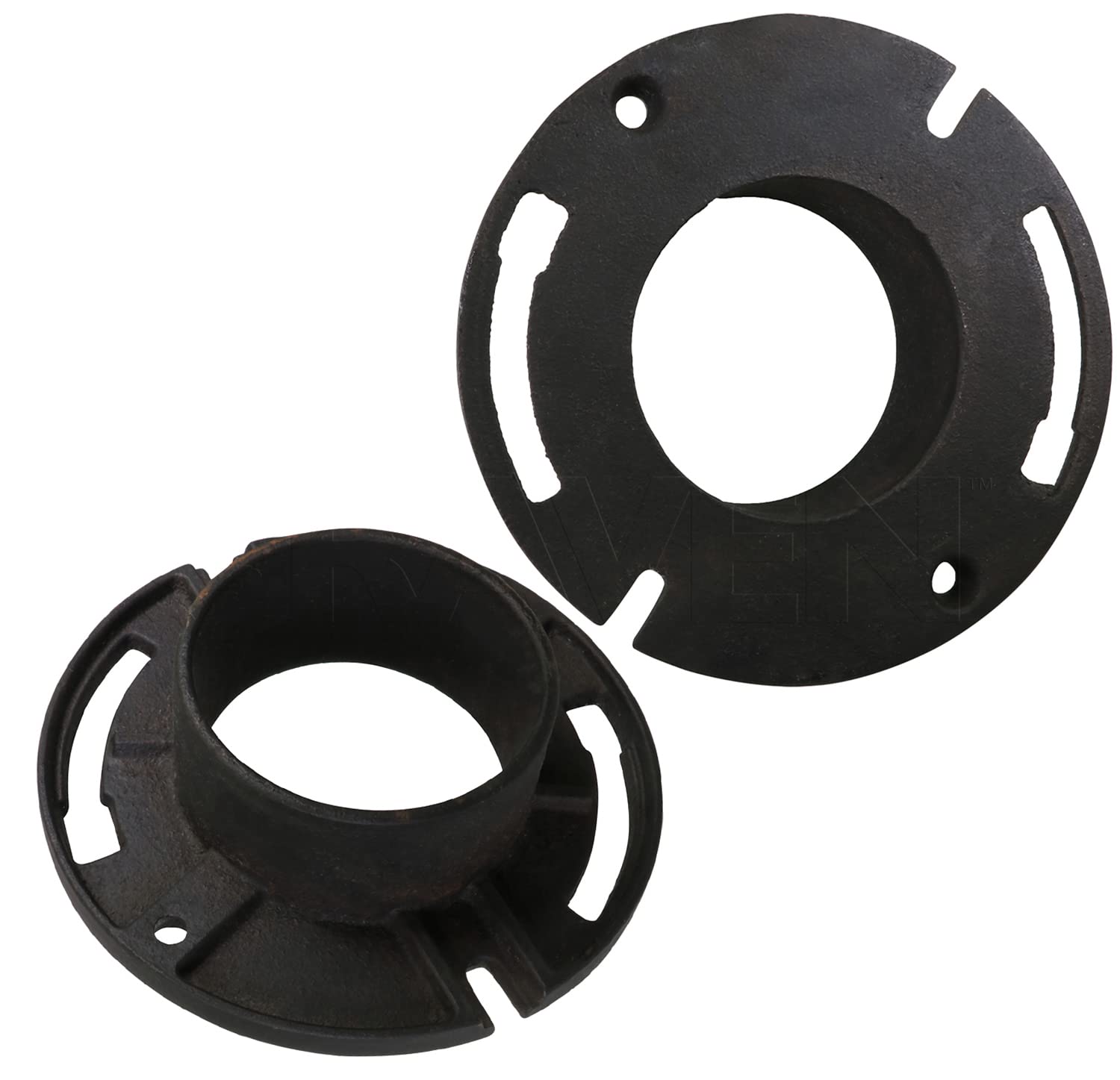 Raven DJ63-642 Cast Iron Closet Flange, Inside Caulk, 4