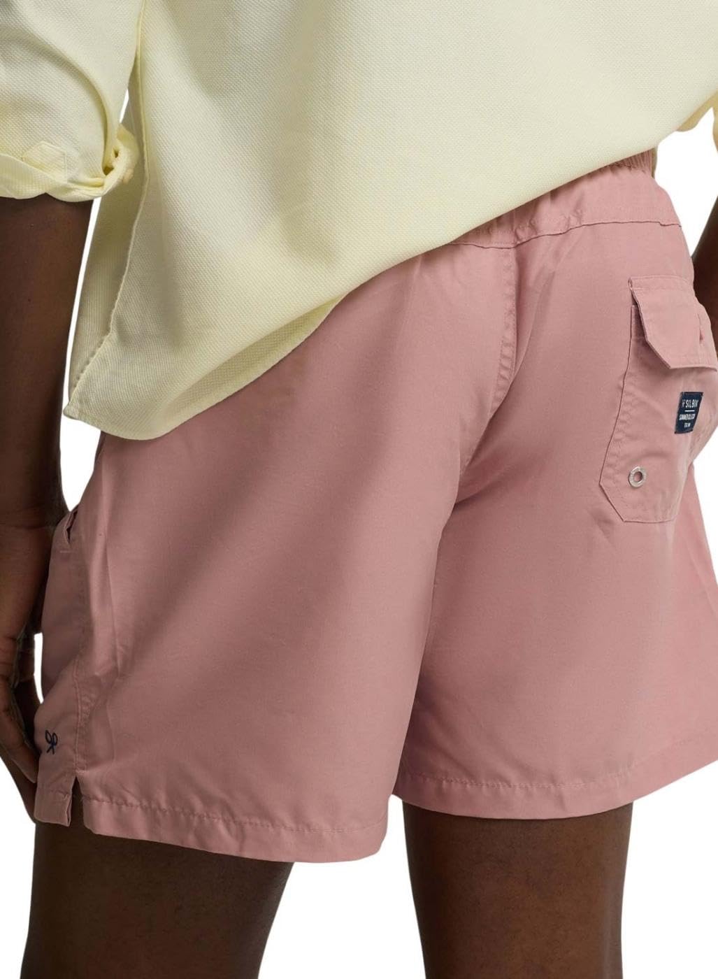 SILBON Bañador Liso para Hombre