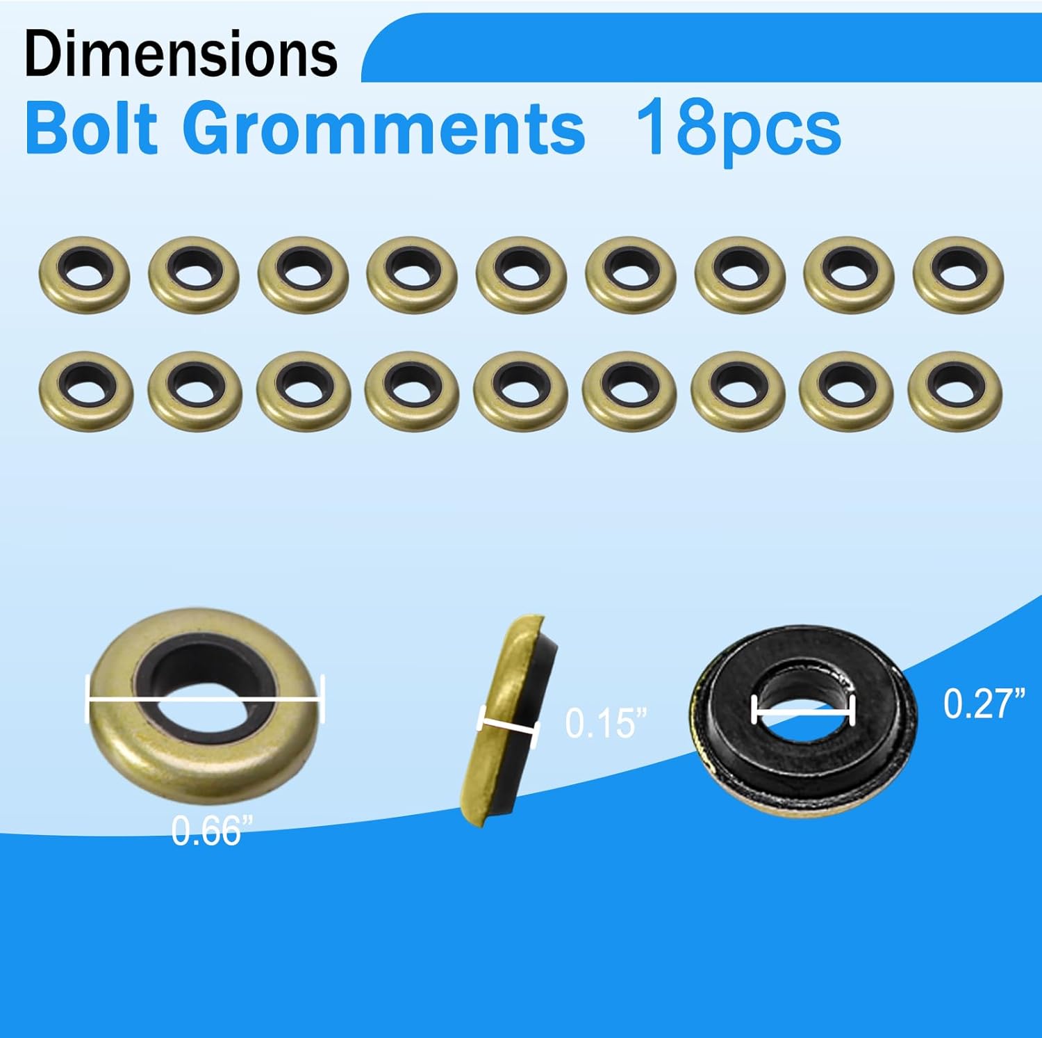 Engine Valve Cover Gasket Set for Toyota Tundra 4.7L 2000-2009, Sequoia 4.7L 2001-2009, Replace OE VS50592R