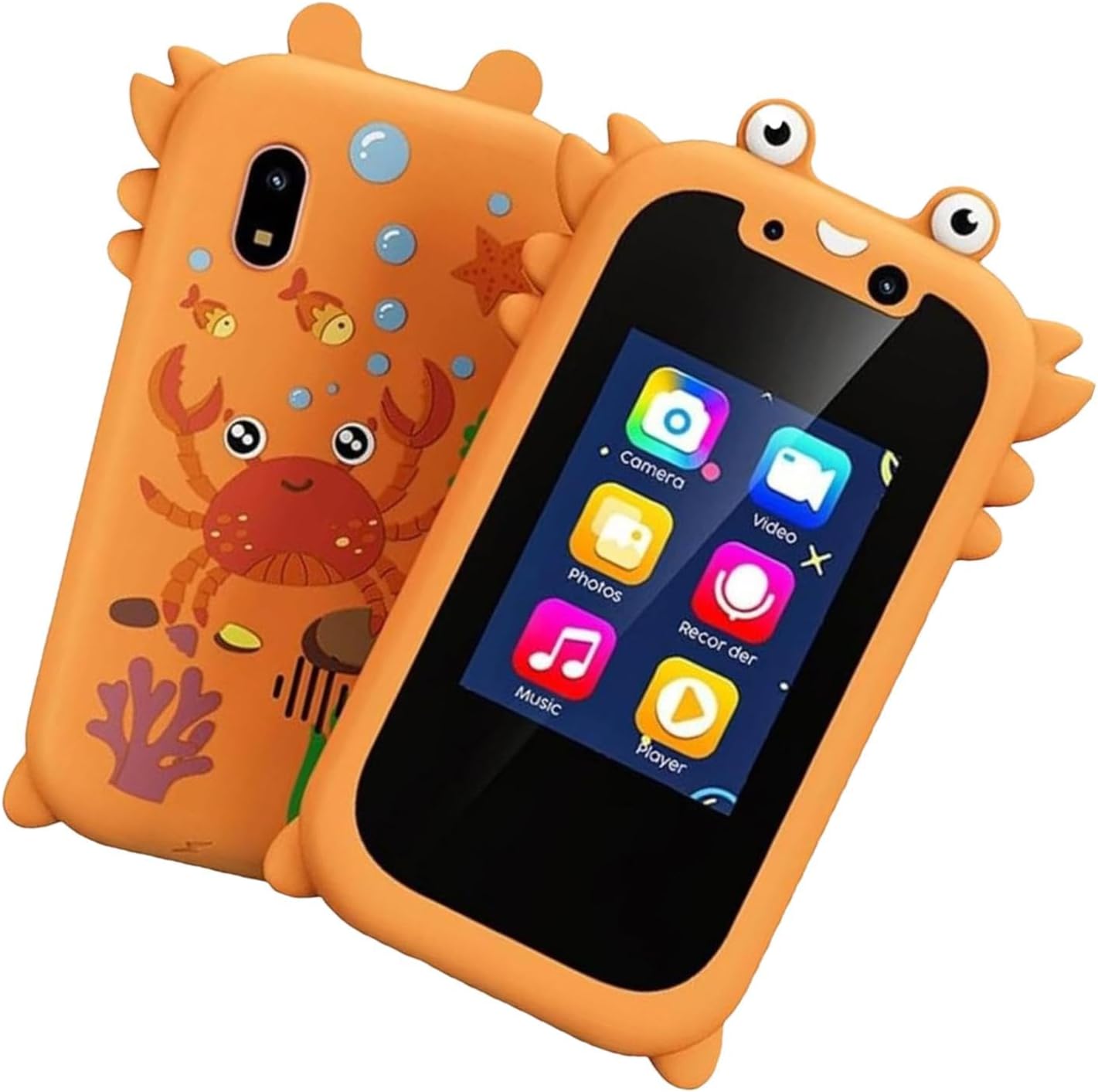 キッズスマートフォンおもちゃ、子供用スマートフォンおもちゃ | ビスタプリントカメラ付き幼児向けスマートフォン教育玩具,音楽プレーヤ