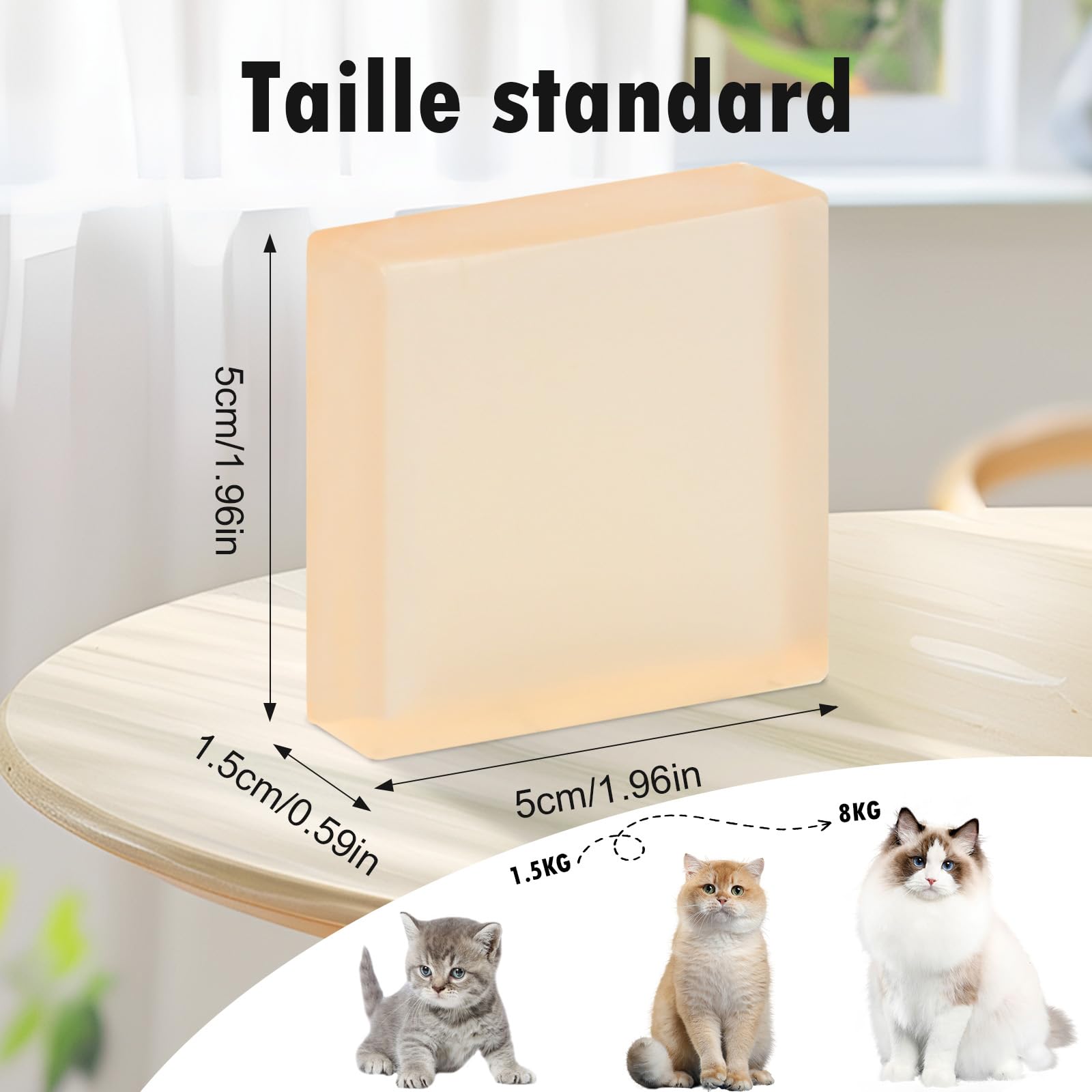 LOT DE 6 Désodorisant litière Chat pour PETKIT Pura Max 2 / Pura Max Litiere Chat Autonettoyante, Désodorisant pour Toilettes Pour Chat