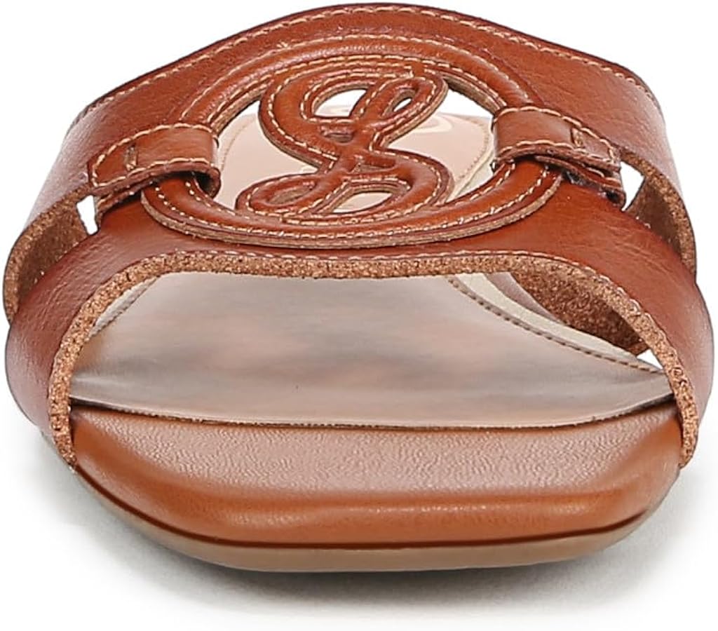 Amazon.com | Sam & Libby Women's Lana Flat Sandal, Ash Brown, 6