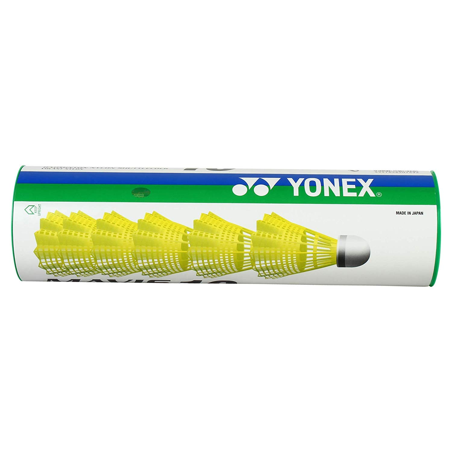 Yonex Mavis 10 - Set di 2 volani in alluminio misto, colore: Giallo