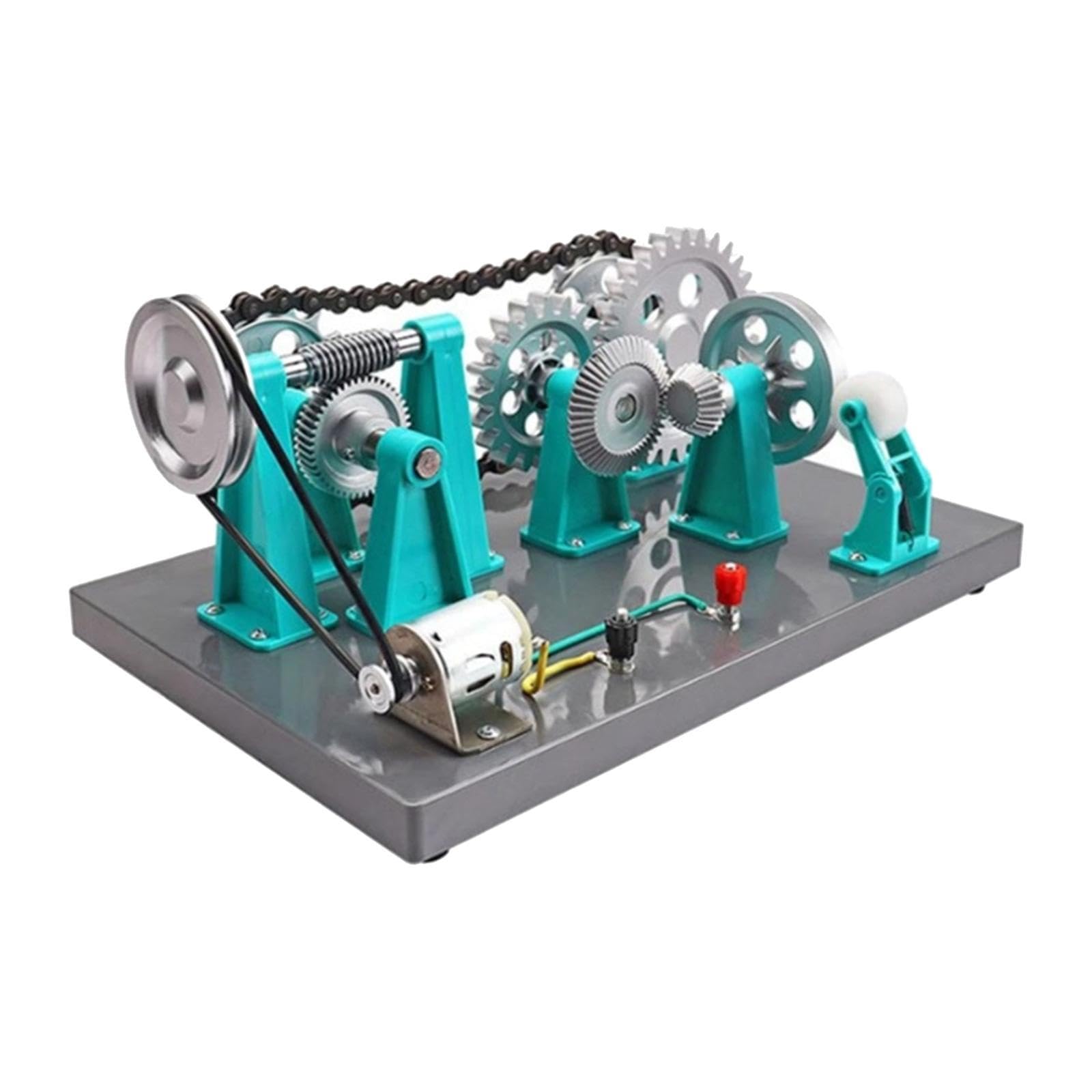 Modelo de Transmisión de Engranajes Mecánicos, Instrumento de Física, Equipo de Enseñanza de Ciencias.