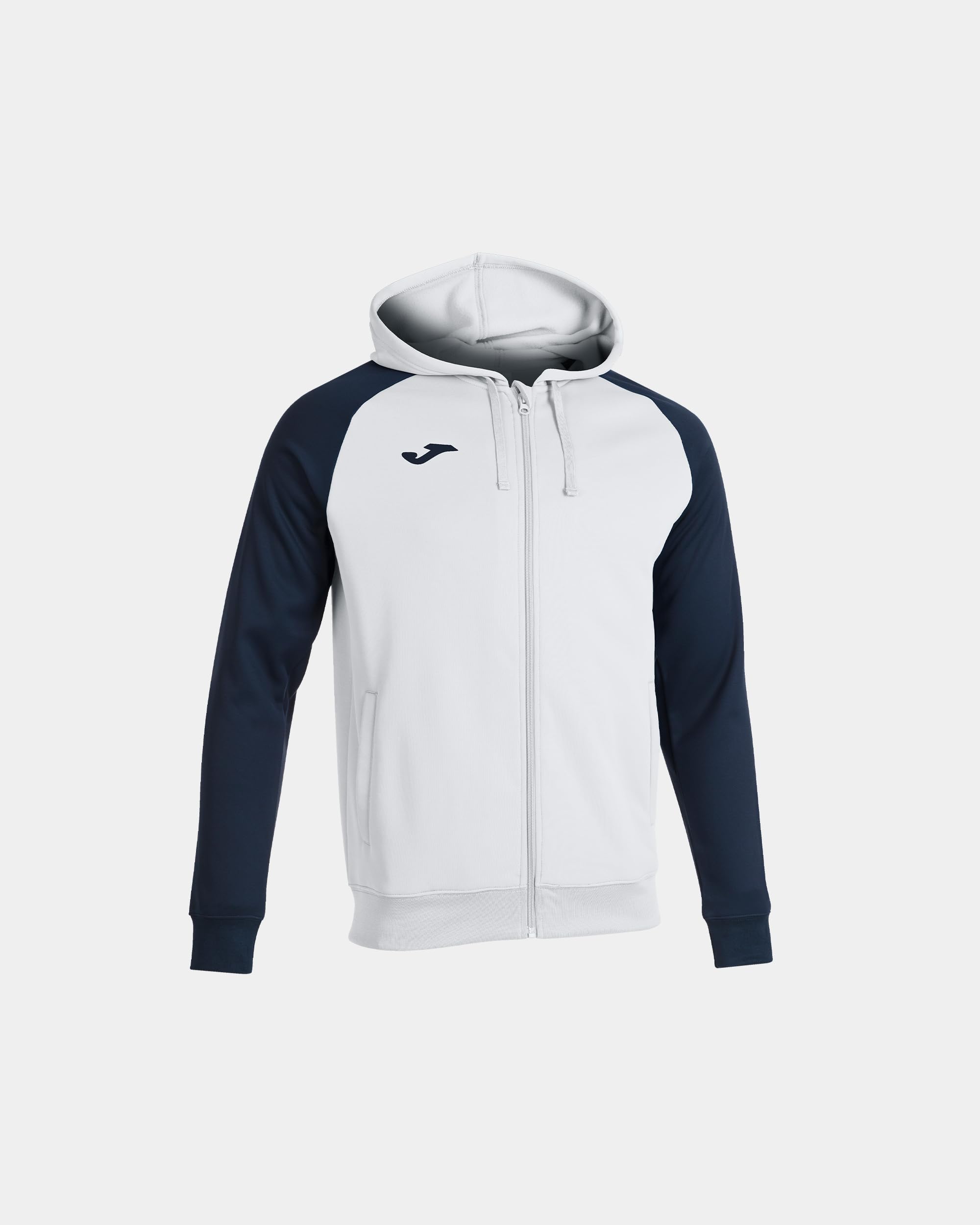 Joma Felpa da Uomo con Cappuccio e Zip, 8XS - 3XL - Morbido e Caldo con Bordi a Costine sui Polsini e Sul Fondo - Academy IV