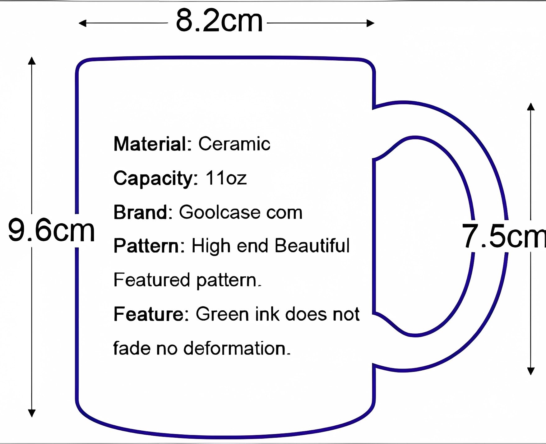 Tasse à Café Guitariste - Cadeau Anniversaire Pour Musicien - Noire 11oz