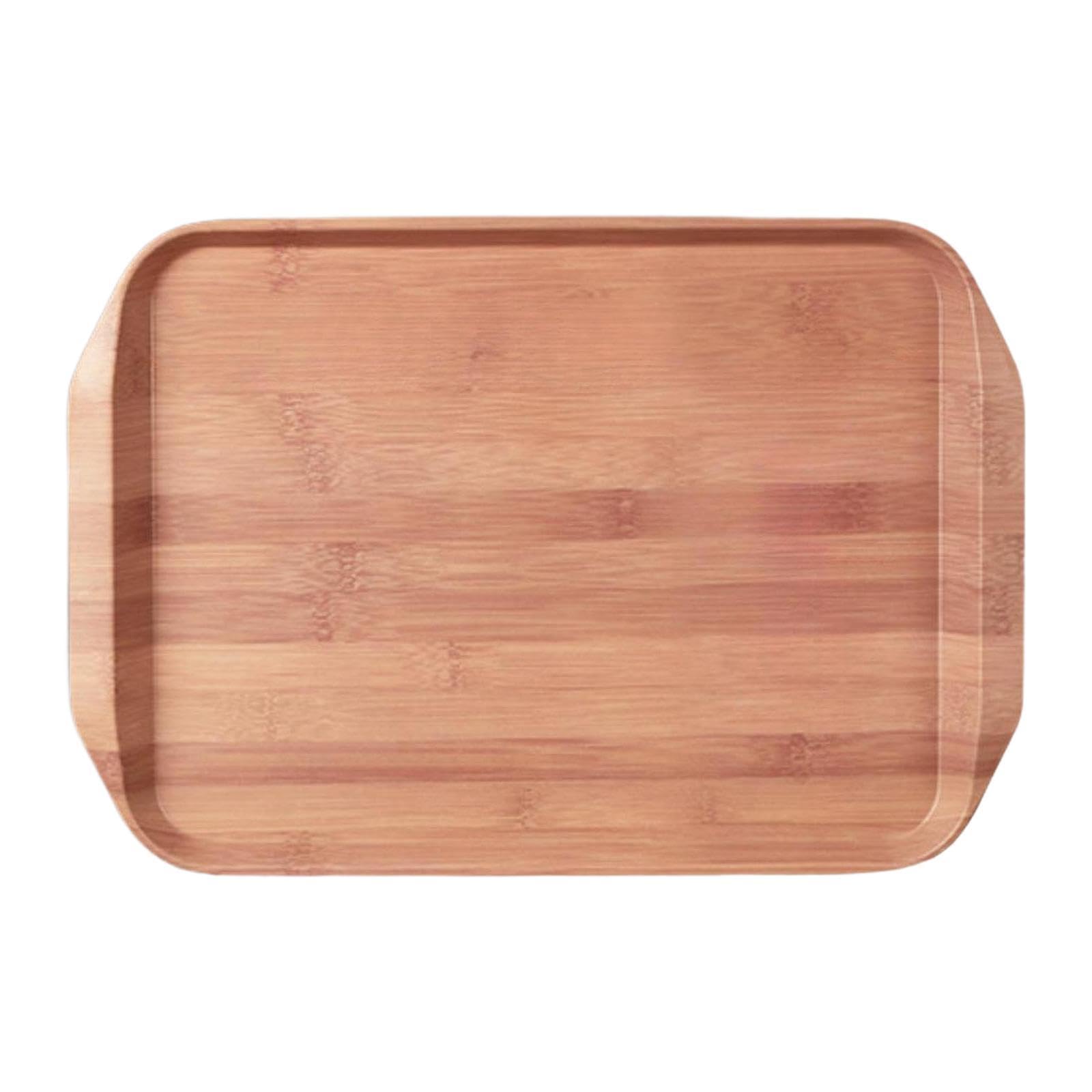 Prettiee Melamine Serving Tray Decorative Food Display for Parties Breakfast Snacks & Desserts Perfect for Entertaining Stylish and Ideal for Home & Events (C)