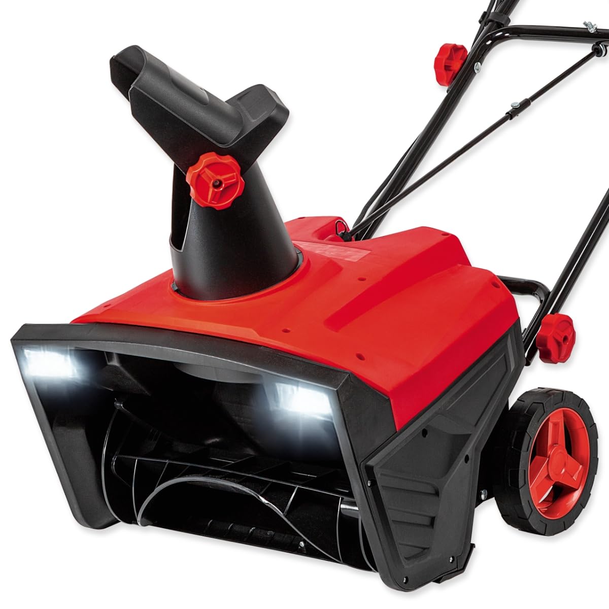 WALTER Elektro Schneefräse 2300 W – 50 cm Arbeitsbreite, 25 cm Räumhöhe, LED-Scheinwerfer, 9 m Wurfweite, 190° Auswurf – leise & kraftvoll für Einfahrt & Gehweg