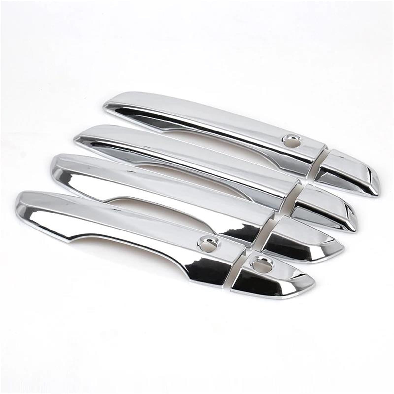 SLIMES LHD Car Exterior Door Handle Grab ABS Chrome Cover Trim for Civic 10th 2016 2017 2018 Styling Accessories 8PCS Protection