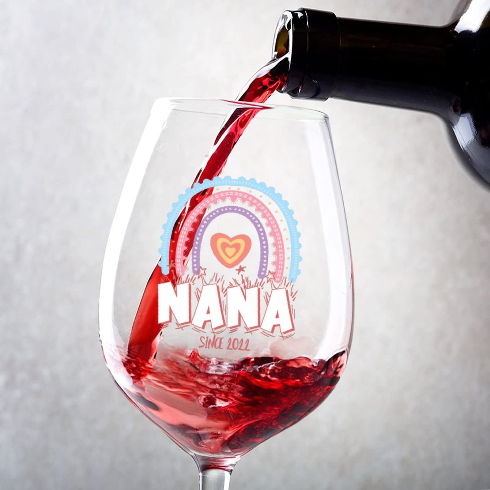 Copas de vino con diseño único en caja de regalo para todos los usos