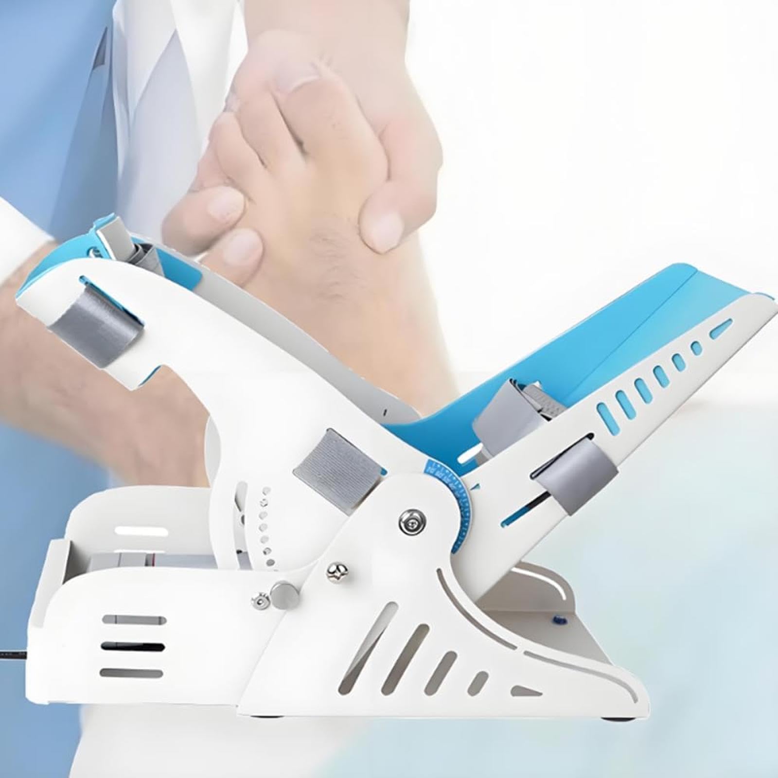 IMOSEI Ankle Foot Orthosis with Remote Control, Electric Ankle Rehabilitation Trainer, Dorsiflexion & Flexion Training, Can Sit or Lie Down, Full Angle Exercise, for Stroke, Hemiplegic