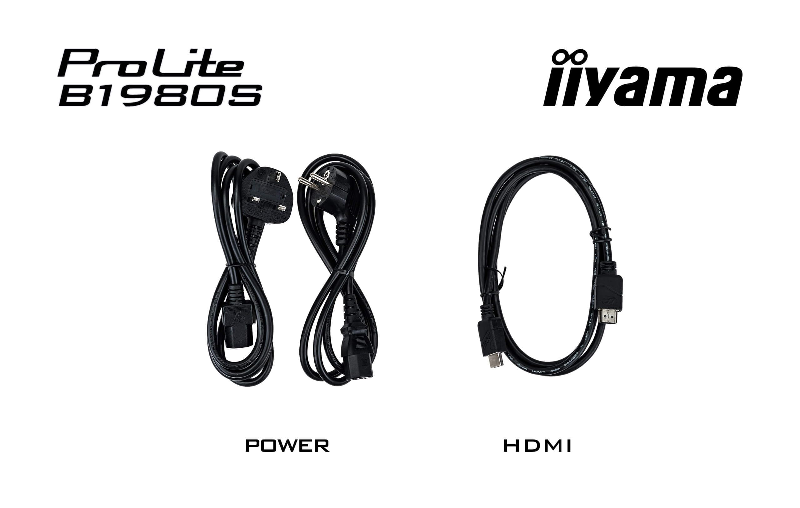 iiyama B1980S-B1 19'' conçu pour Les Entreprises est Un Impressionnant Moniteur rétroéclairé par LED avec Un Support réglable en Hauteur.