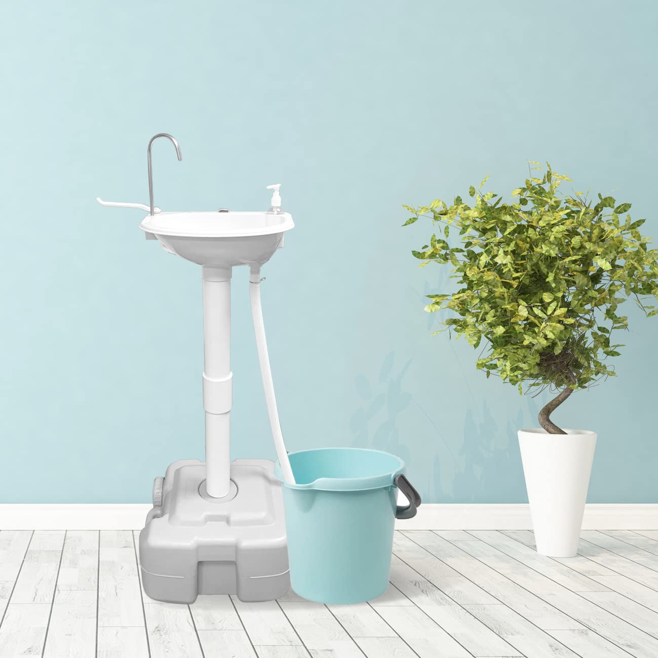 ポータブル洗面台 移動式洗面台 簡易洗面台 手洗い台 介護 災害時 キャンプ 