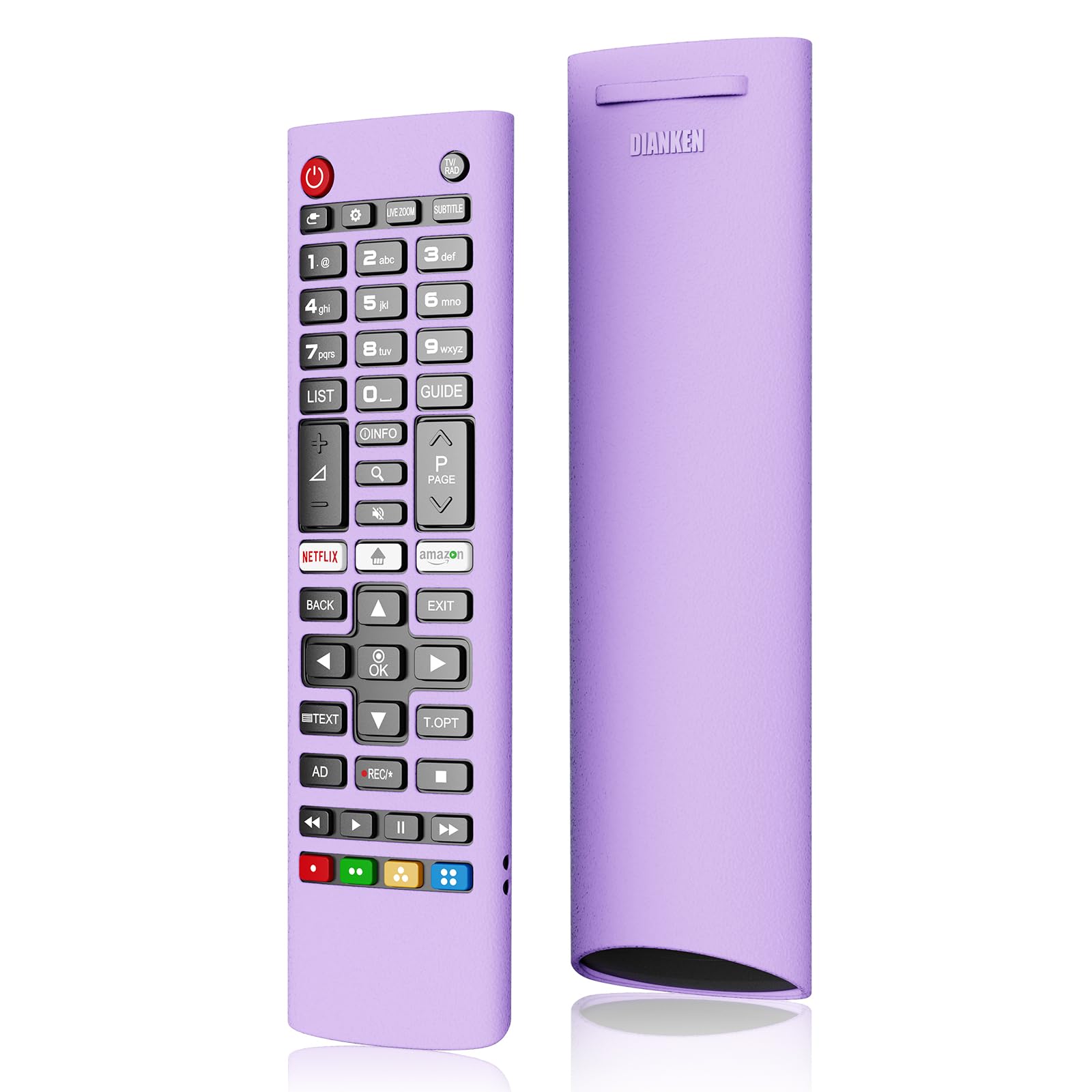 Silicone Protective Case for LG TV Remote Glow in The Dark Compatible with AKB75095307/95303/95308 AKB74915305 AKB76037601 AKB75675313 AKB75675304