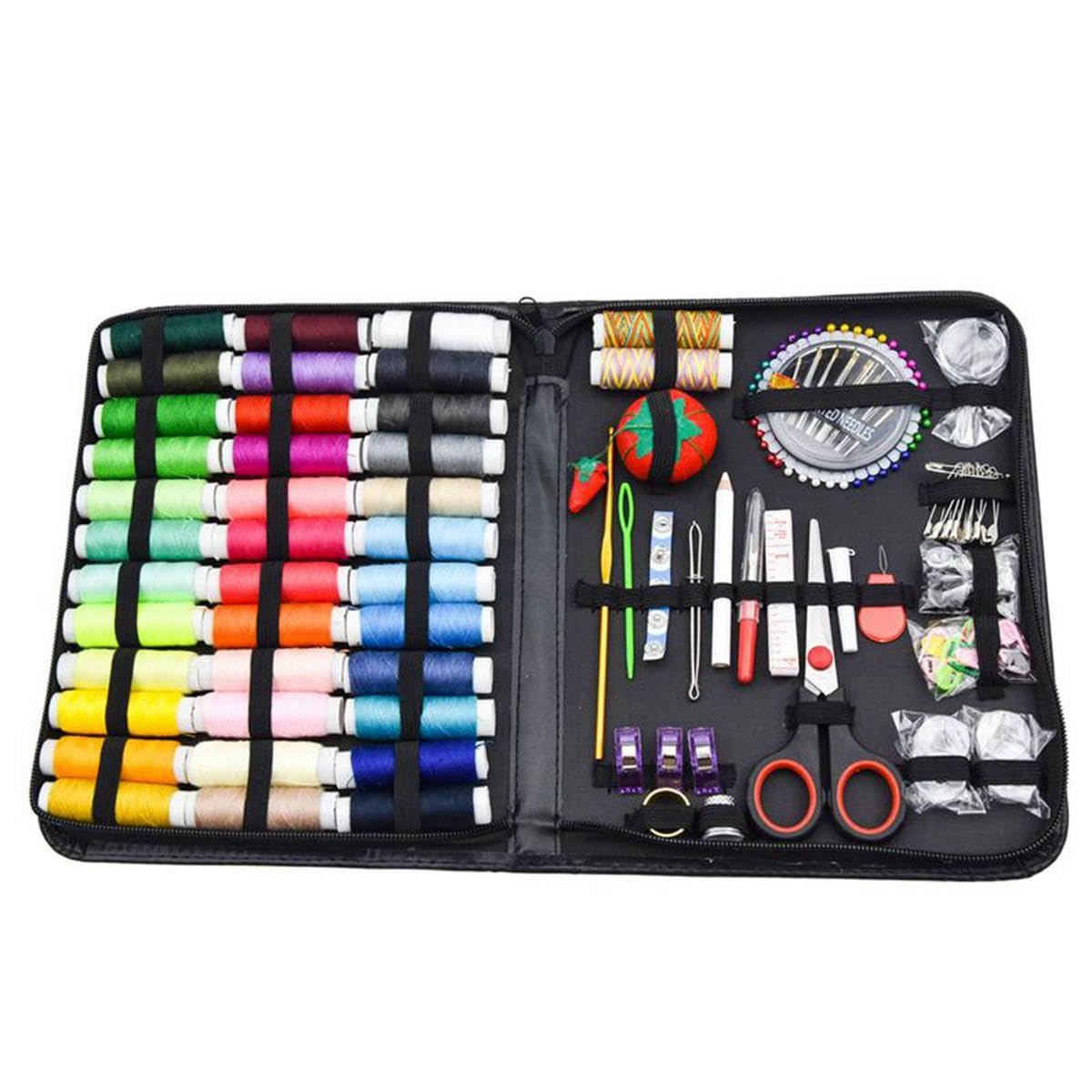 42/183PCS Nähsets DIY Multifunktions-Nähbox-Set für Handquilten Nadelfaden Nähen Stickerei Nähzubehör-230pcs