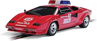 Scalextric Lamborghini Countach - 1983 Monaco GP Safety Car. Classic Street, Red