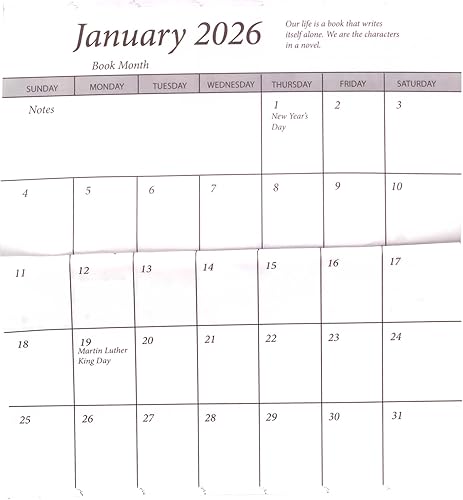 Miniatura 6 de Calendario de bolsillo con purpurina brillante de 3 años 2023, 2024 y 2025 con bloc de notas (rosa escarchada)