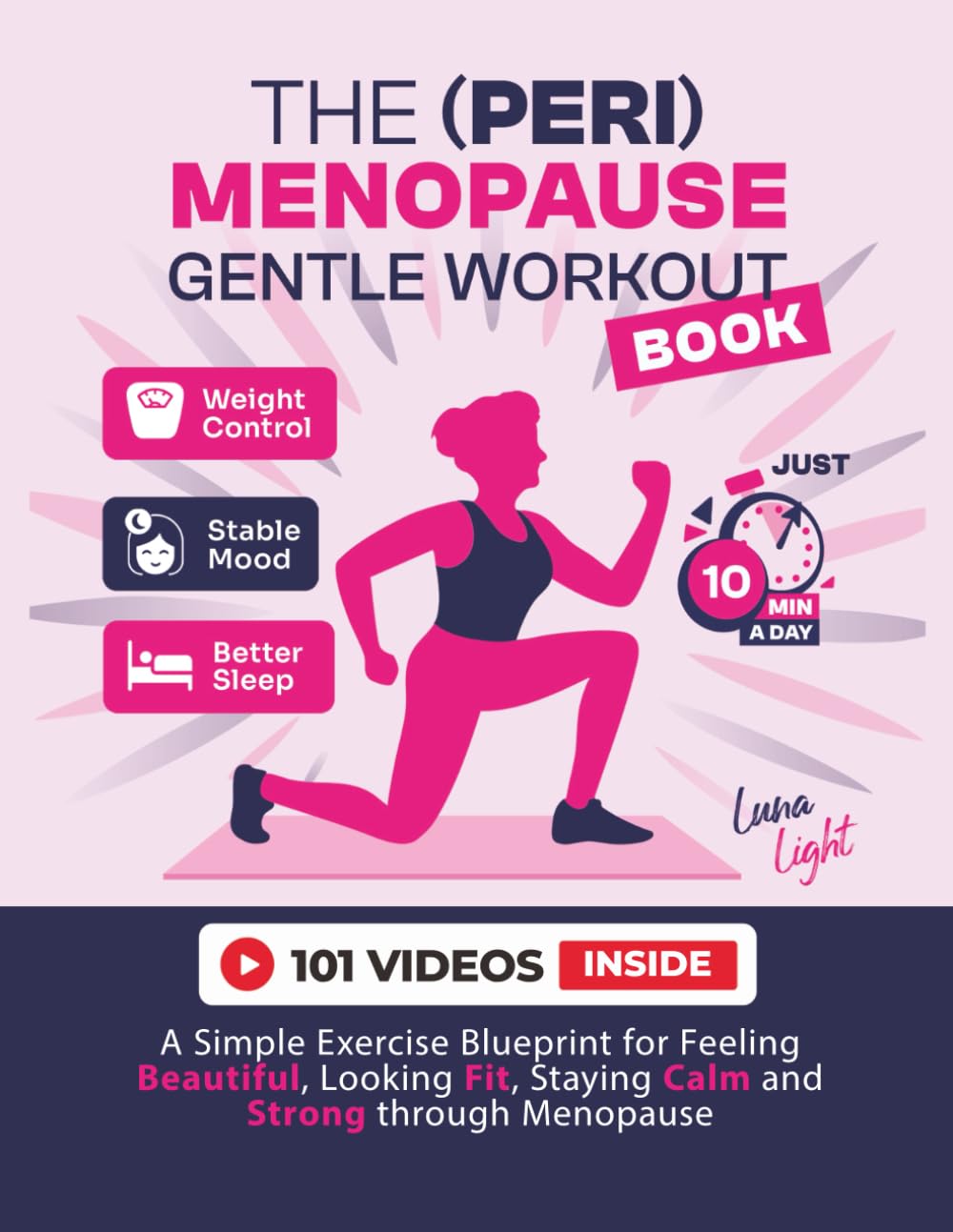 The (Peri) Menopause Gentle Workout Book: A Simple Exercise Blueprint for Feeling Beautiful, Looking Fit, Staying Calm and Strong Through Menopause (Fun & Fit)