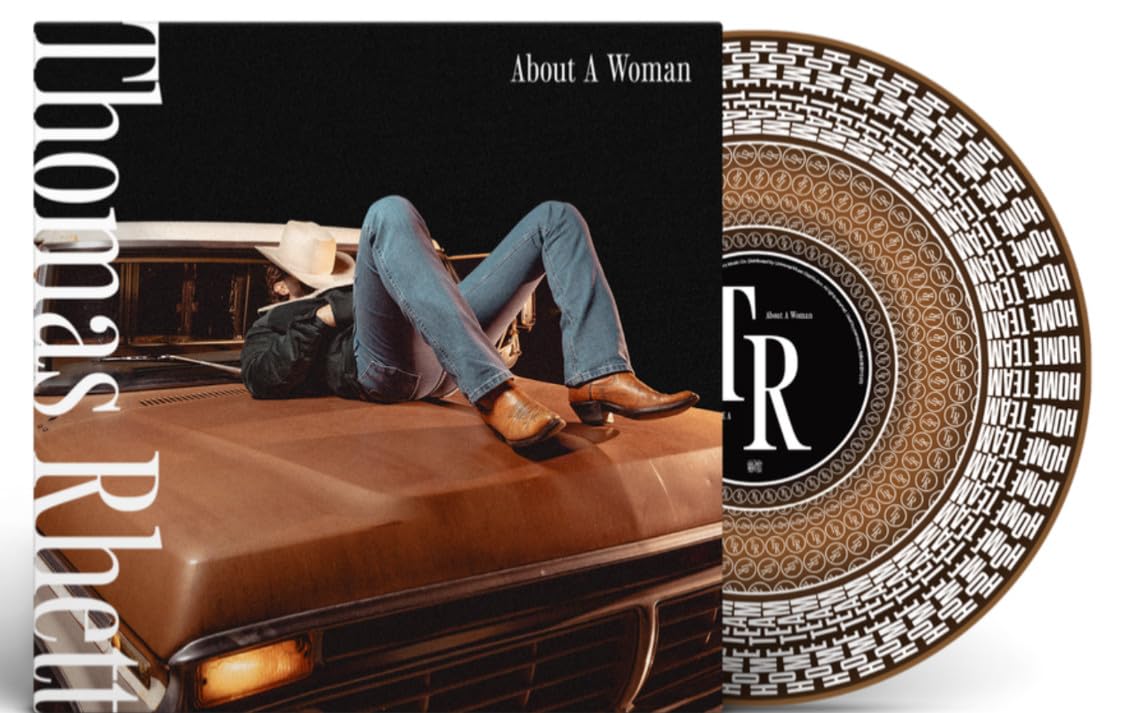 Braune "Zoetrop"-Bilderscheibe, Vinyl, limitierte Auflage. Thomas Rhett