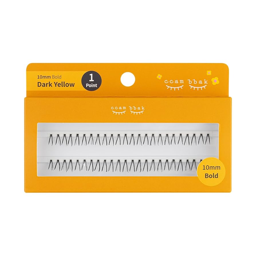 won様　CCAM BBAKつけまつげ新品　10mm×7個、11mm×2個 Amazon | CCAMBBAK カンパク ボールド 部分つけまつげ アイ