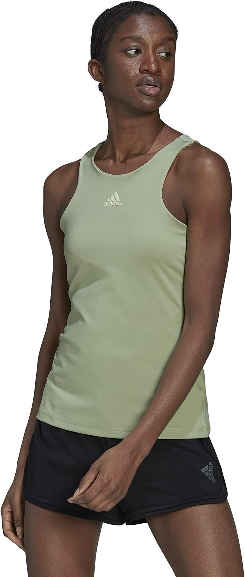adidas lime green top