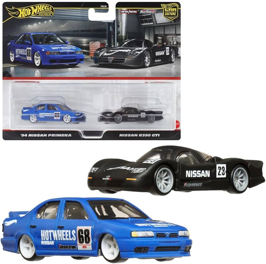 Amazon.com: Hot Wheels HRR74 Premium 2 Pack Nissan R390 GT1/ '94 Amazon.com: Hot Wheels HRR74 Premium 2 Pack Nissan R390 GT1/ '94
