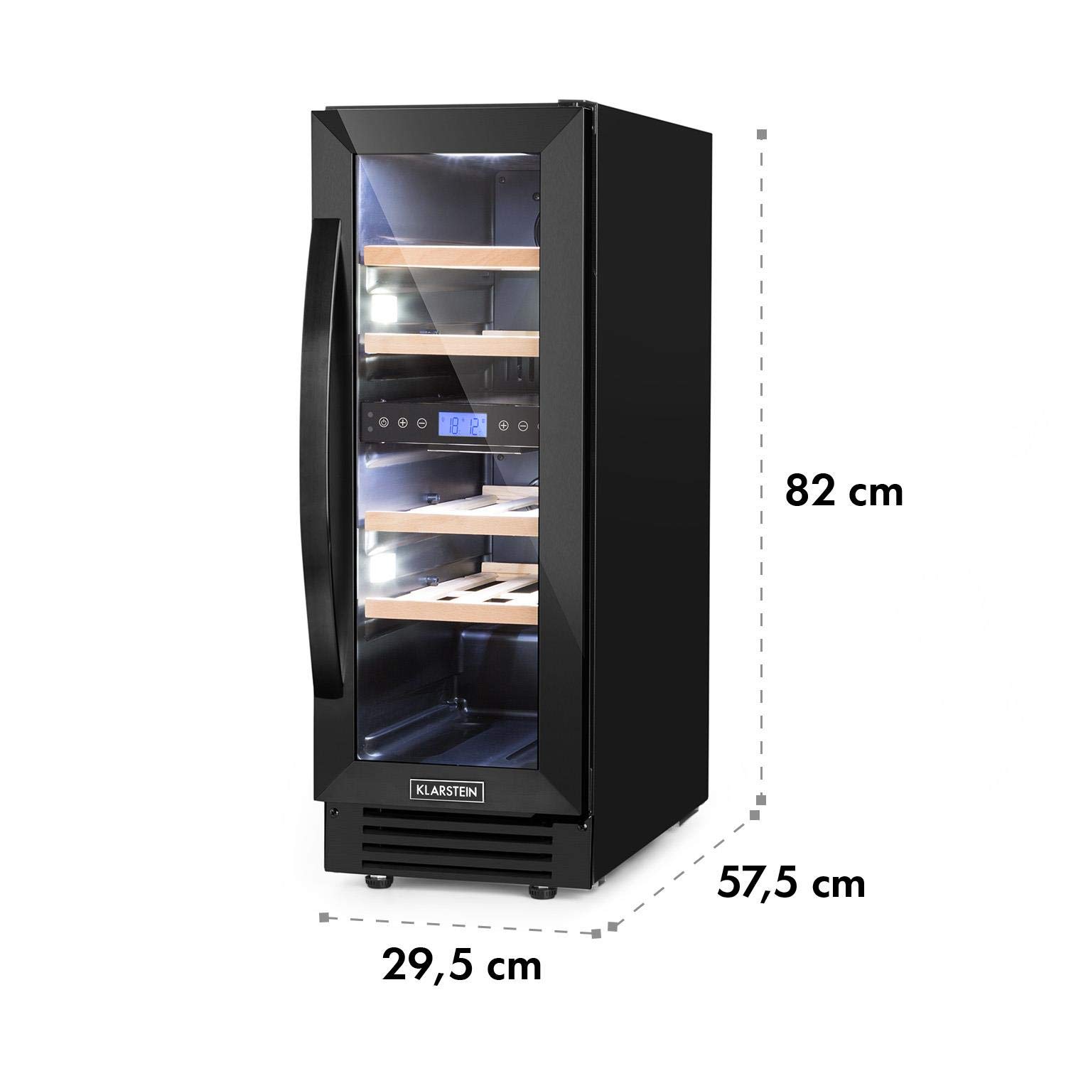 Buy Klarstein Vinovilla Onyx Wine Fridge Wine Cooler, Bottle Fridge
