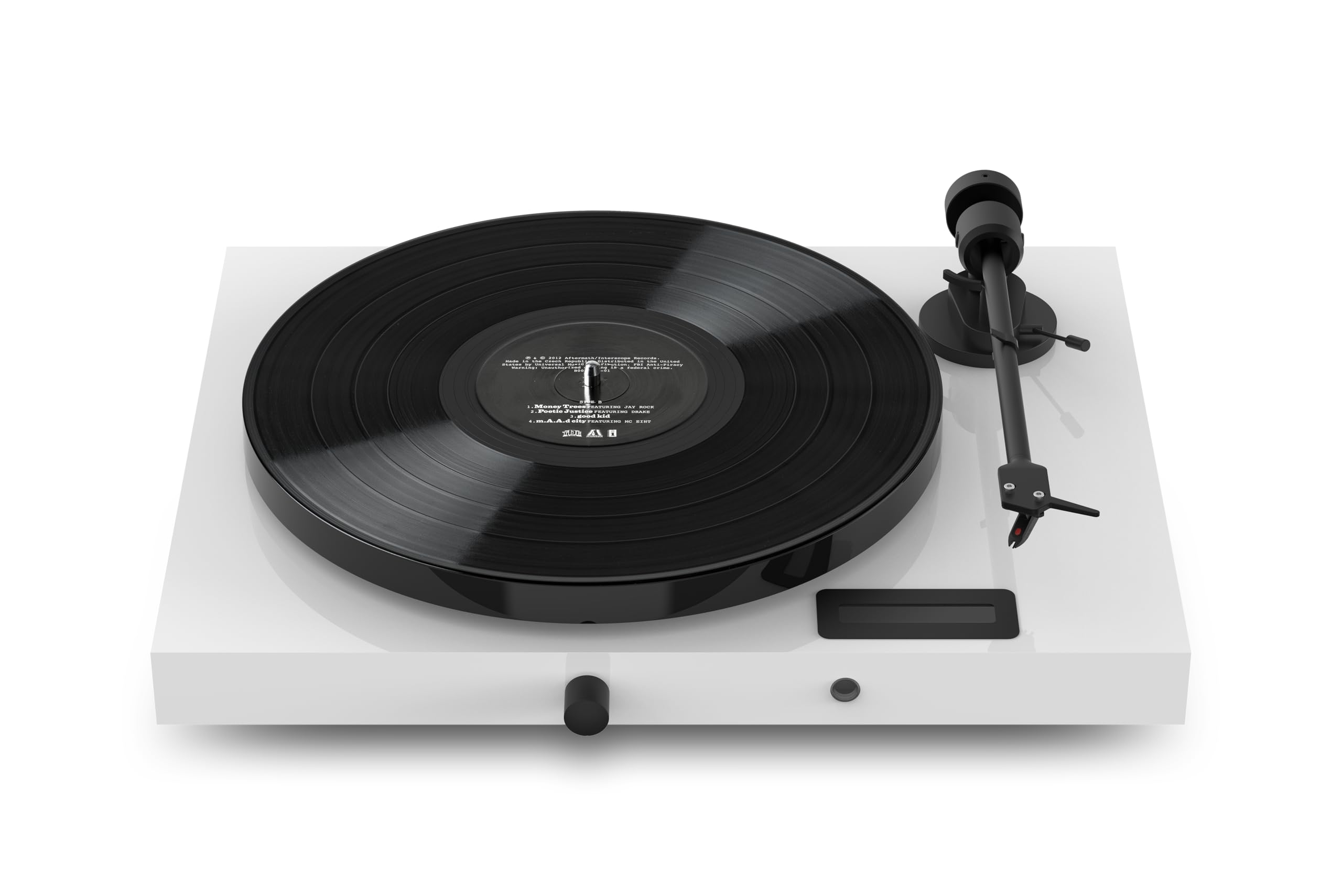 Pro-Ject Juke Box E1 OM5e – Tourne-Disque – Amplificateur intégré 2x25W, Plug & Play, Platine Phono, Système Tourne-Disque avec BT, Entrée Ligne, Amplificateur de Puissance – Blanc - Les Beatles, Paul McCartney, John Lennon, RIngo Starr, George Harrison Pro-Ject Juke Box E1 OM5e - Tourne-Disque - Amplificateur intégré 2x25W, Plug & Play, Platine Phono, Système Tourne-Disque avec BT, Entrée Ligne, Amplificateur de Puissance - Blanc