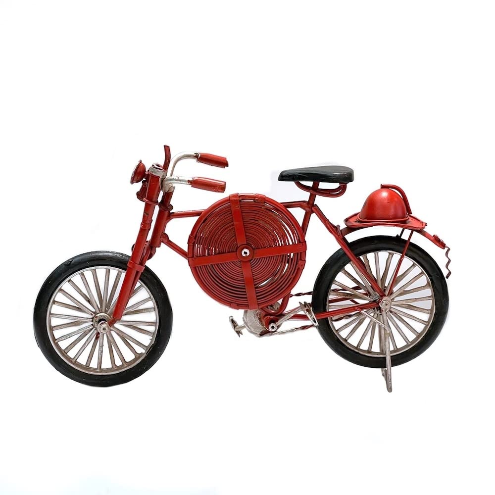 Amazon.co.jp: ブリキカー 43083 消防自転車 ブリキ おもちゃ