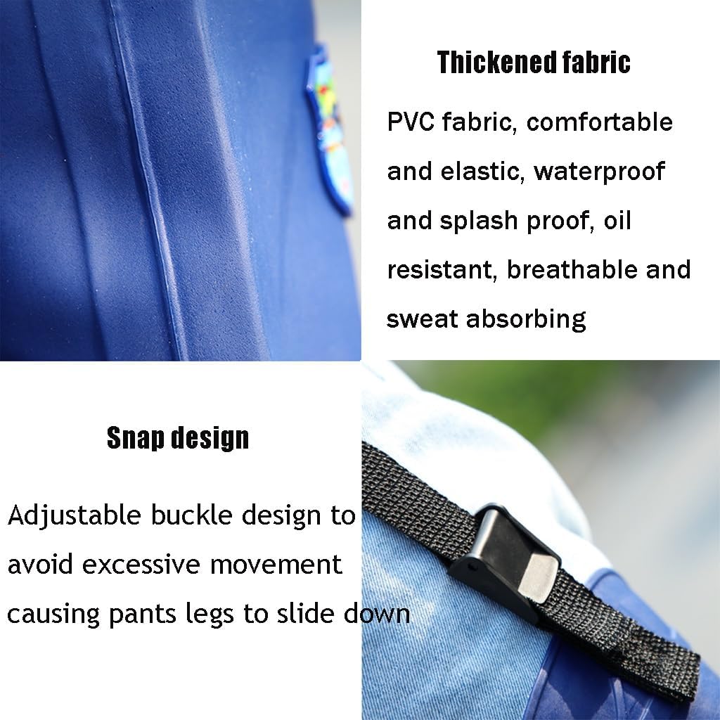 PVC Waterproof Fishing Buttocks For Waders, Non Slip Cow Tendon Sole(45)