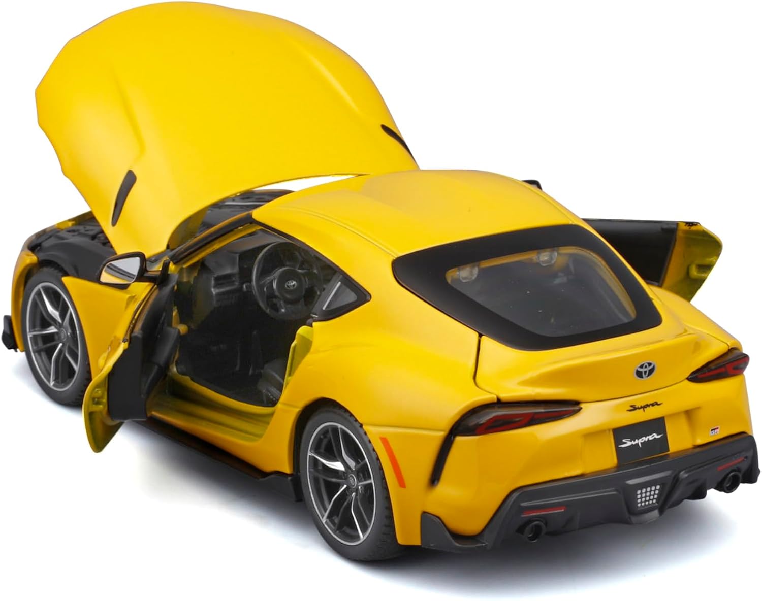 Maisto 1:24 Assembly Line 2022 Toyota Supra GR, Metallic Yellow
