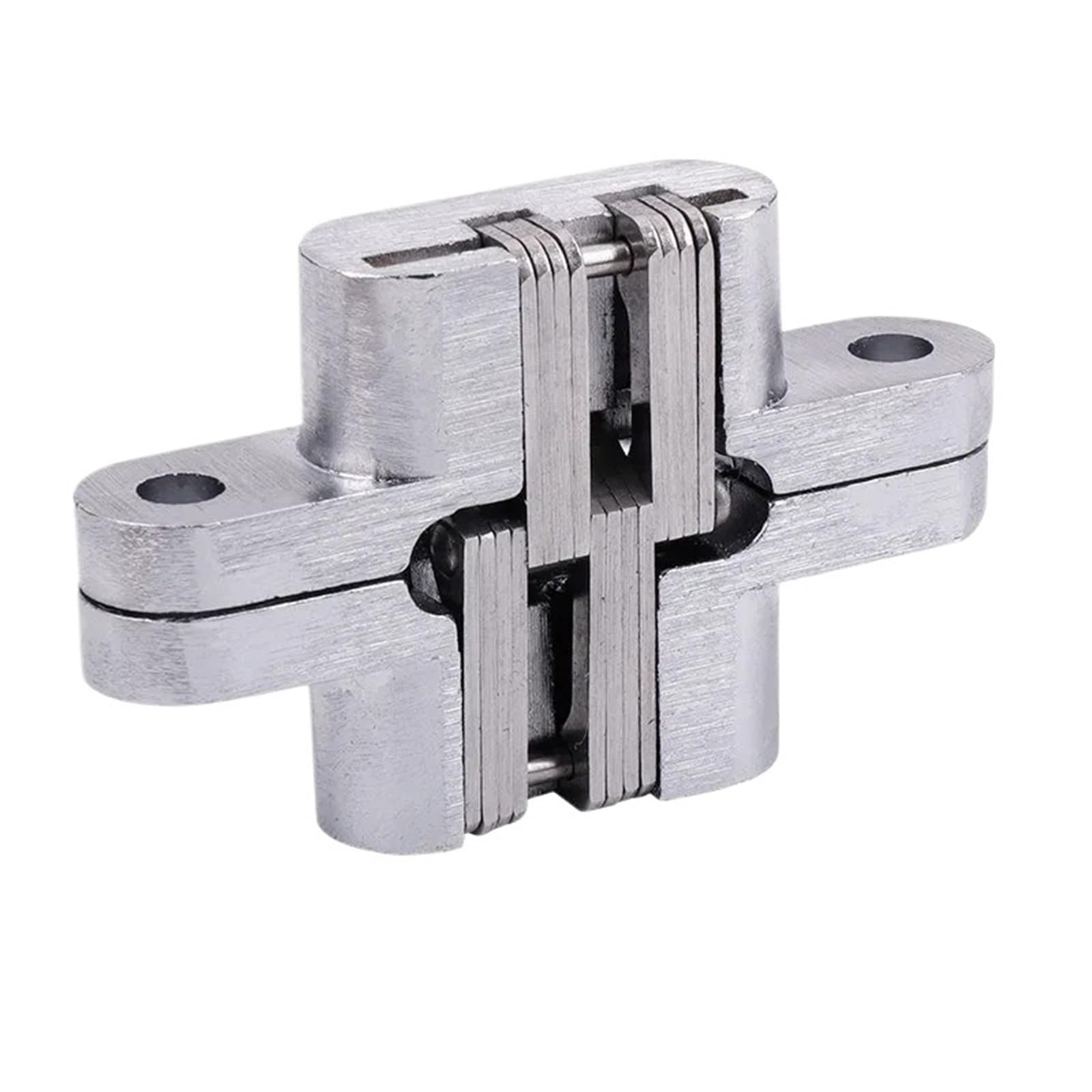 Kdhcvkz Number 2-2Pcs 1/2Pcs Invisible Hinges Concealed Wooden 180 Degree Folding Door Hinge(Number 2-2Pcs)