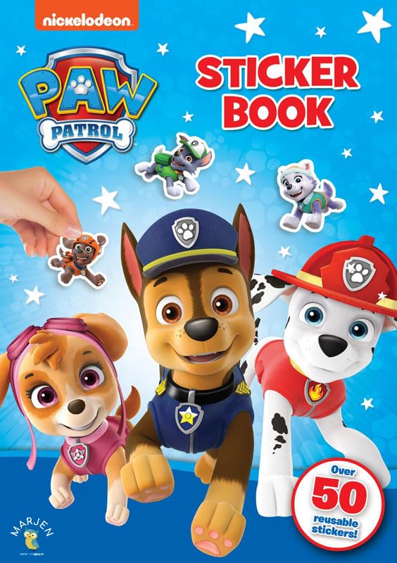 Marjen Paw Patrol Activity Set 4, Including Jumbo Colouring Book, Sticker Book - Image 4